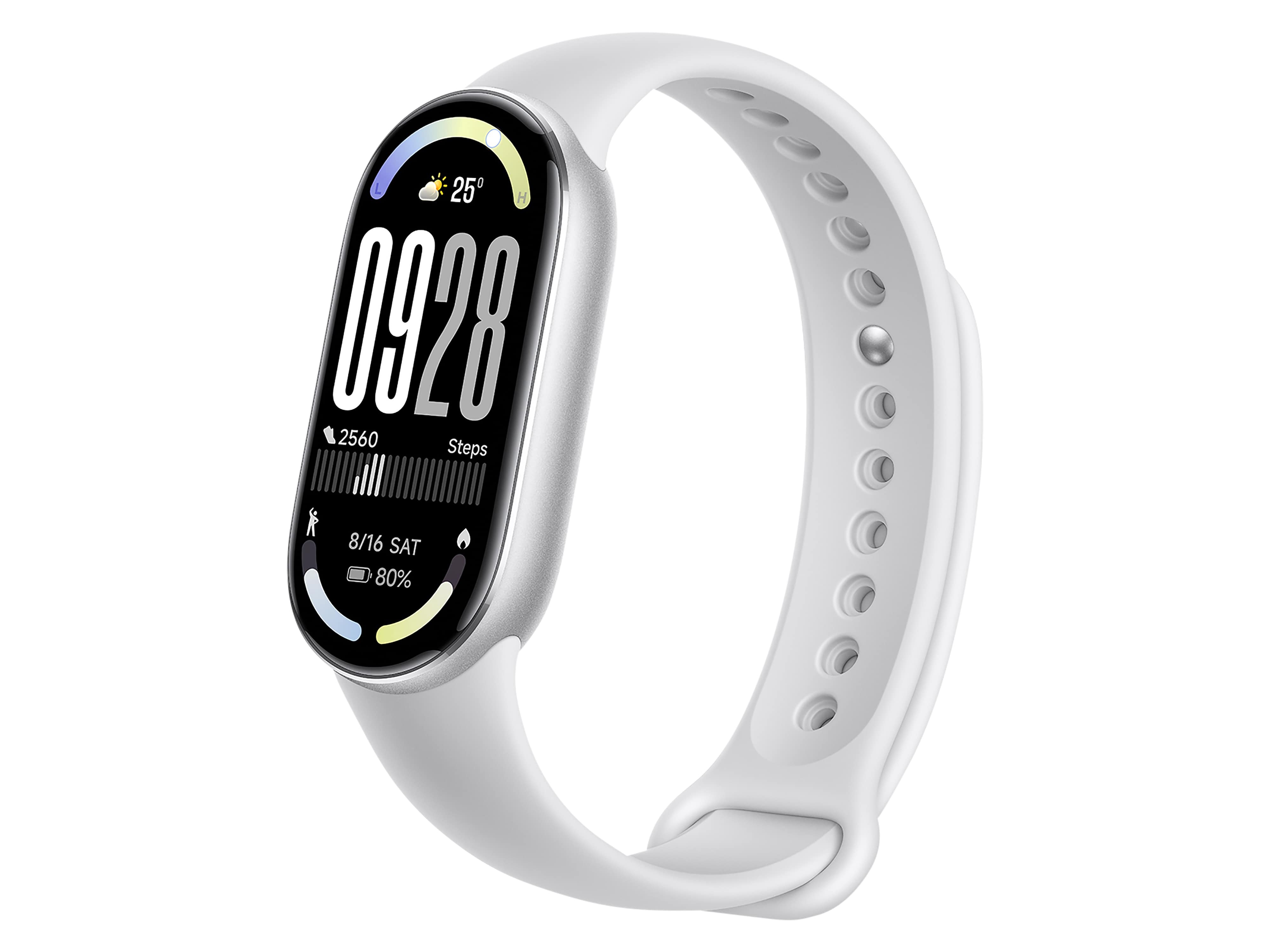 XIAOMI Fitnessarmband Smart Band 10 silber XIAOMI Fitnessarmband Smart Band 10 silber