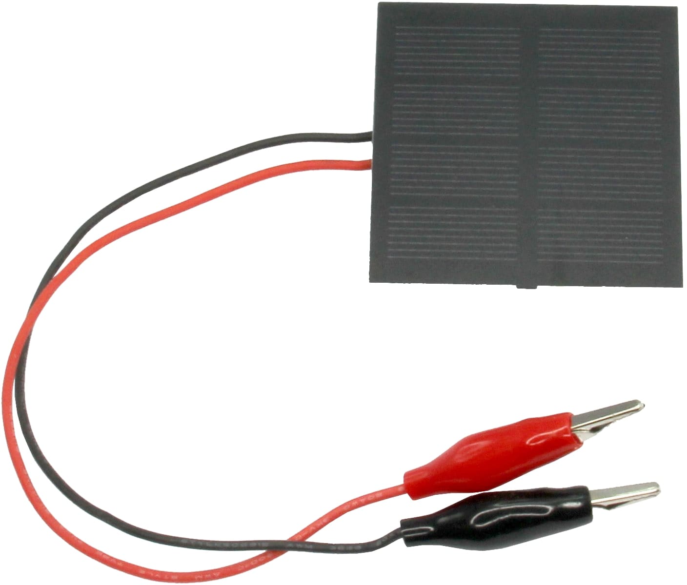 SOL-EXPERT Solarzelle 200 mA, 2 V, mit Krokoklemmen