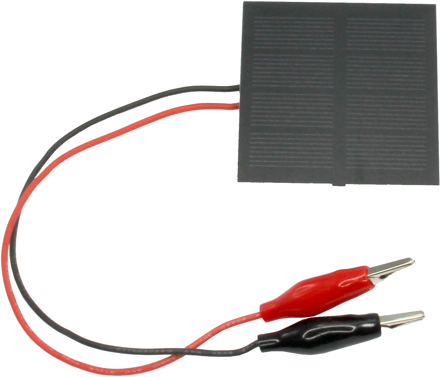 SOL-EXPERT Solarzelle 200 mA, 2 V, mit Krokoklemmen SOL-EXPERT Solarzelle 200 mA, 2 V, mit Krokoklemmen