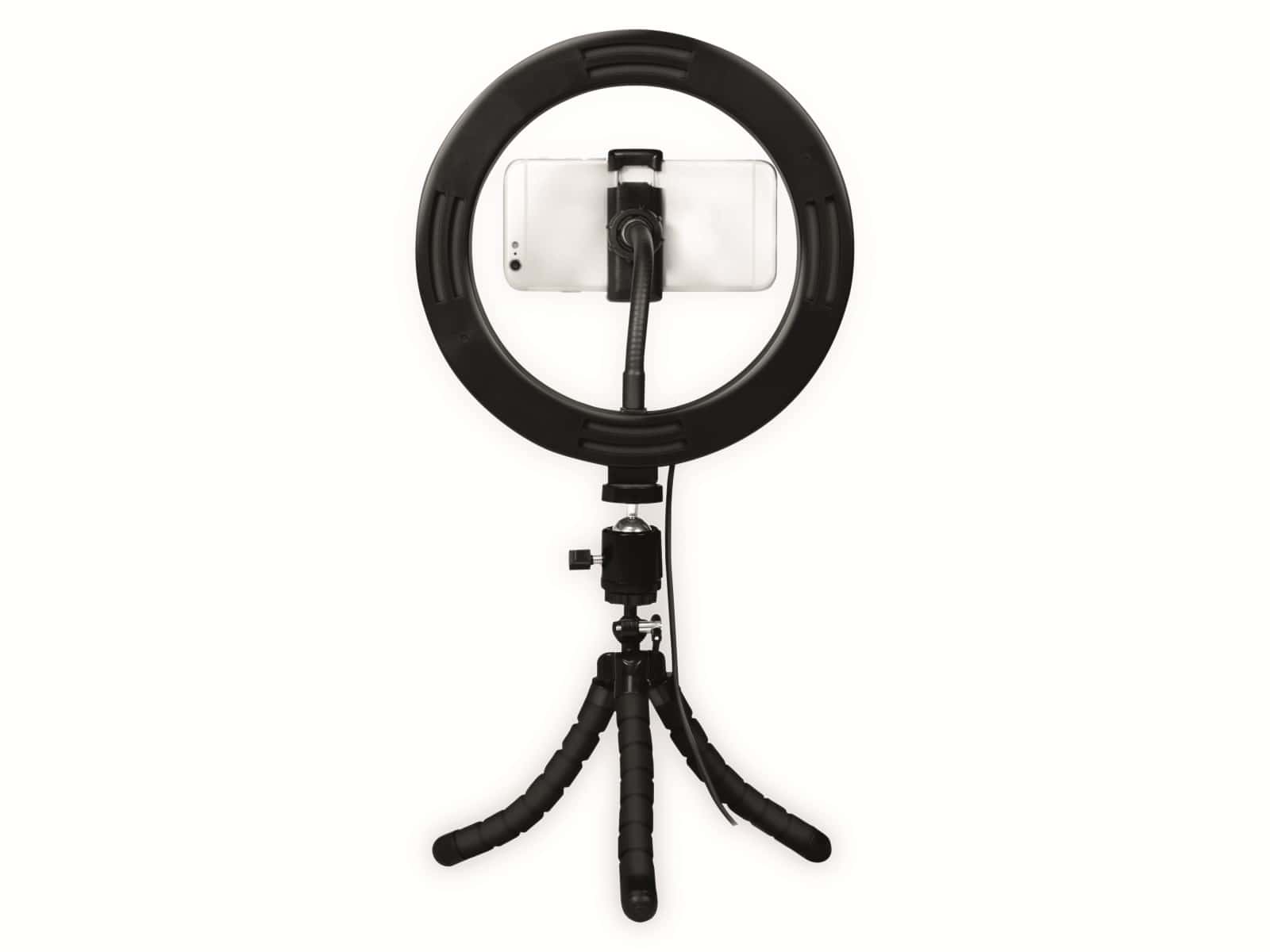 LOGILINK Smartphone-LED-Ringlicht AA0151, Ø 20 cm, Lichtregler LOGILINK Smartphone-LED-Ringlicht AA0151, Ø 20 cm, Lichtregler