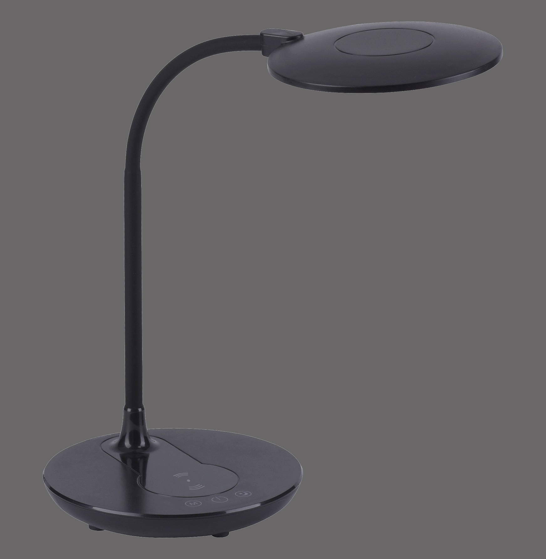 JUST LIGHT LED-Tischleuchte 14416-18 schwarz, 5 W, 600 lm, CCT, Handy-Ladefunktion JUST LIGHT LED-Tischleuchte 14416-18 schwarz, 5 W, 600 lm, CCT, Handy-Ladefunktion