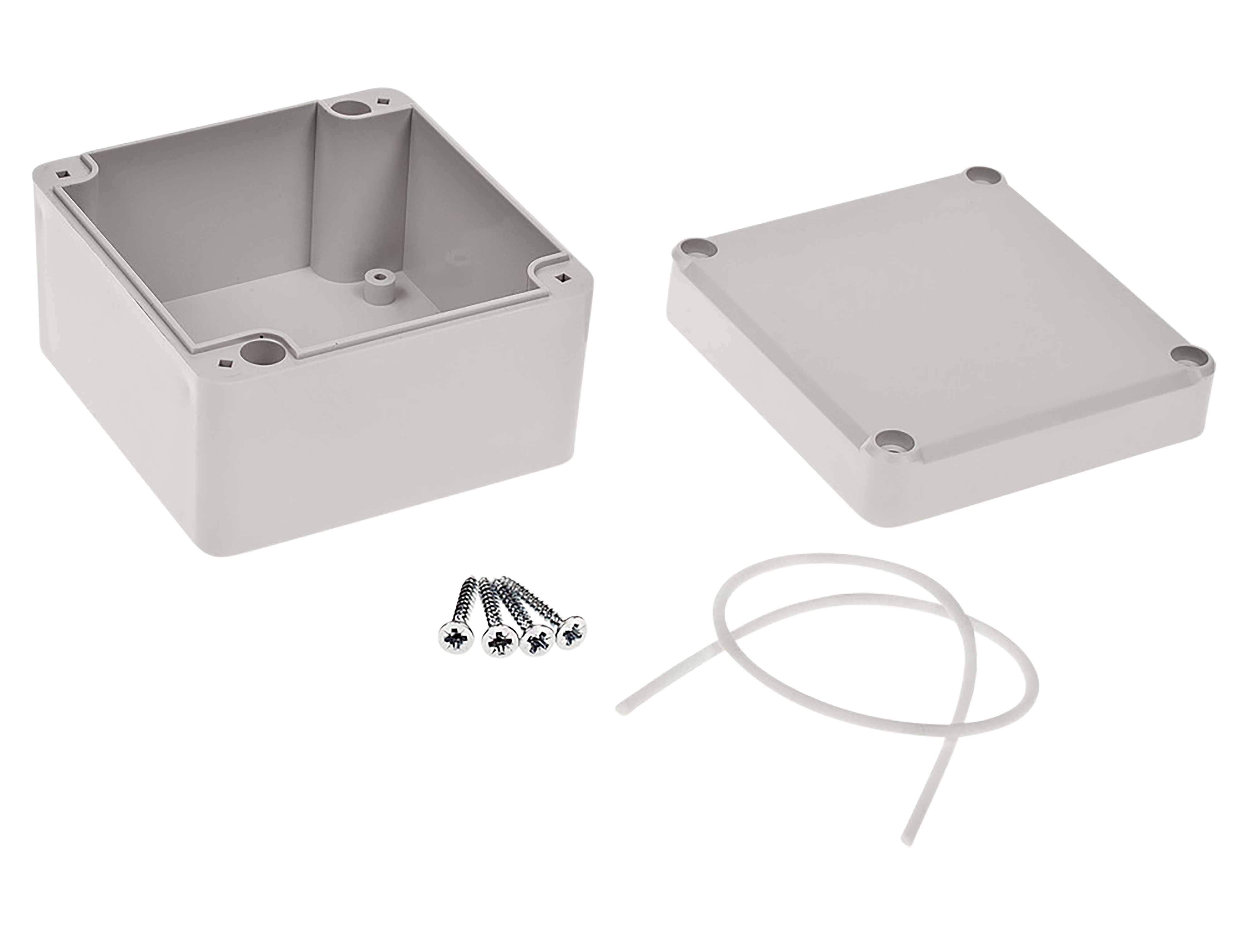 POLLIN ABS-Gehäuse 4U63080806017, 82x80x55 mm, IP65 POLLIN ABS-Gehäuse 4U63080806017, 82x80x55 mm, IP65