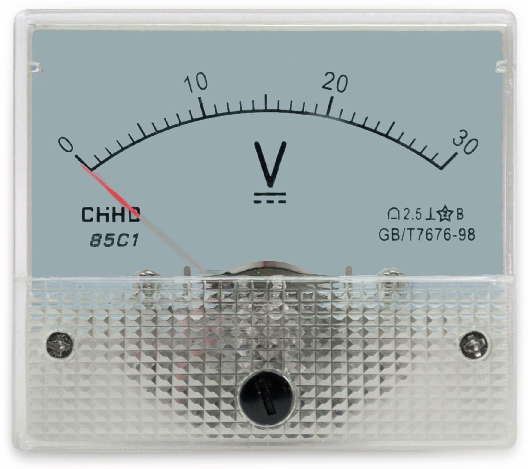 Einbau-Messinstrument, 0...30 V- Einbau-Messinstrument, 0...30 V-
