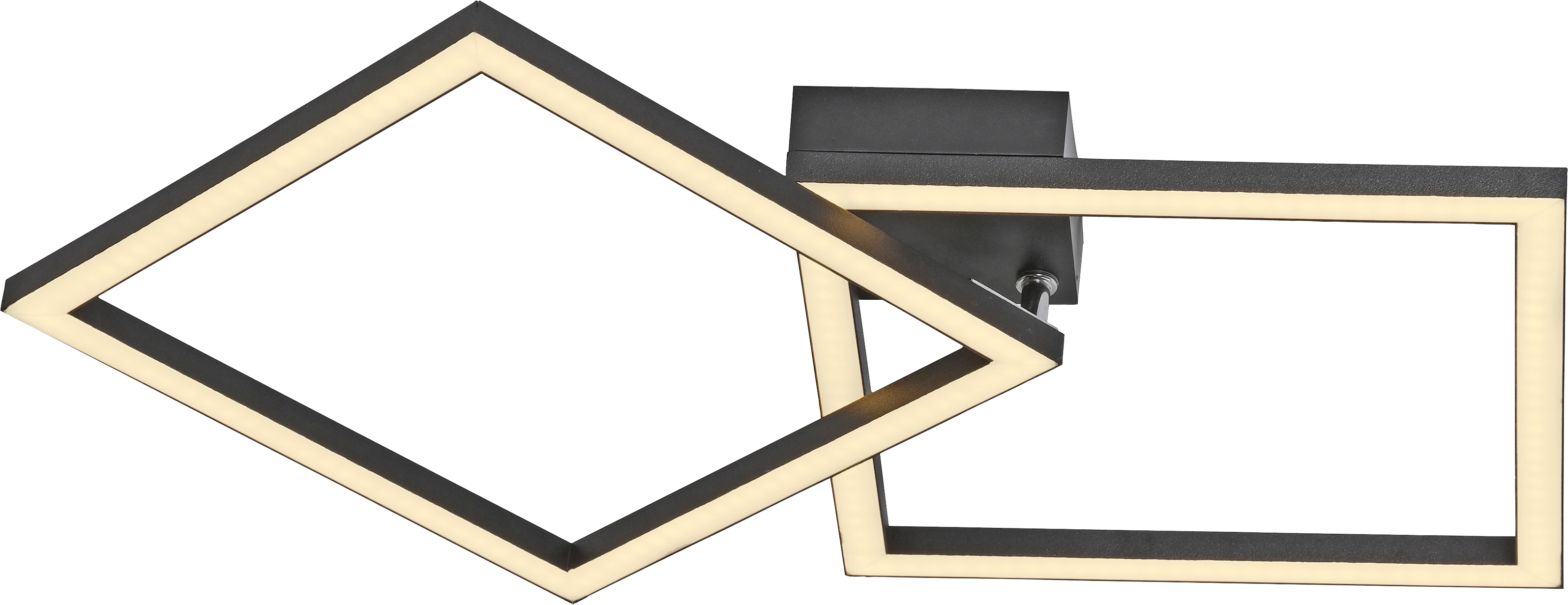 JUST LIGHT LED-Deckenleuchte 14708-18, 20W, 3000K, 2690lm, IP20, schwarz JUST LIGHT LED-Deckenleuchte 14708-18, 20W, 3000K, 2690lm, IP20, schwarz