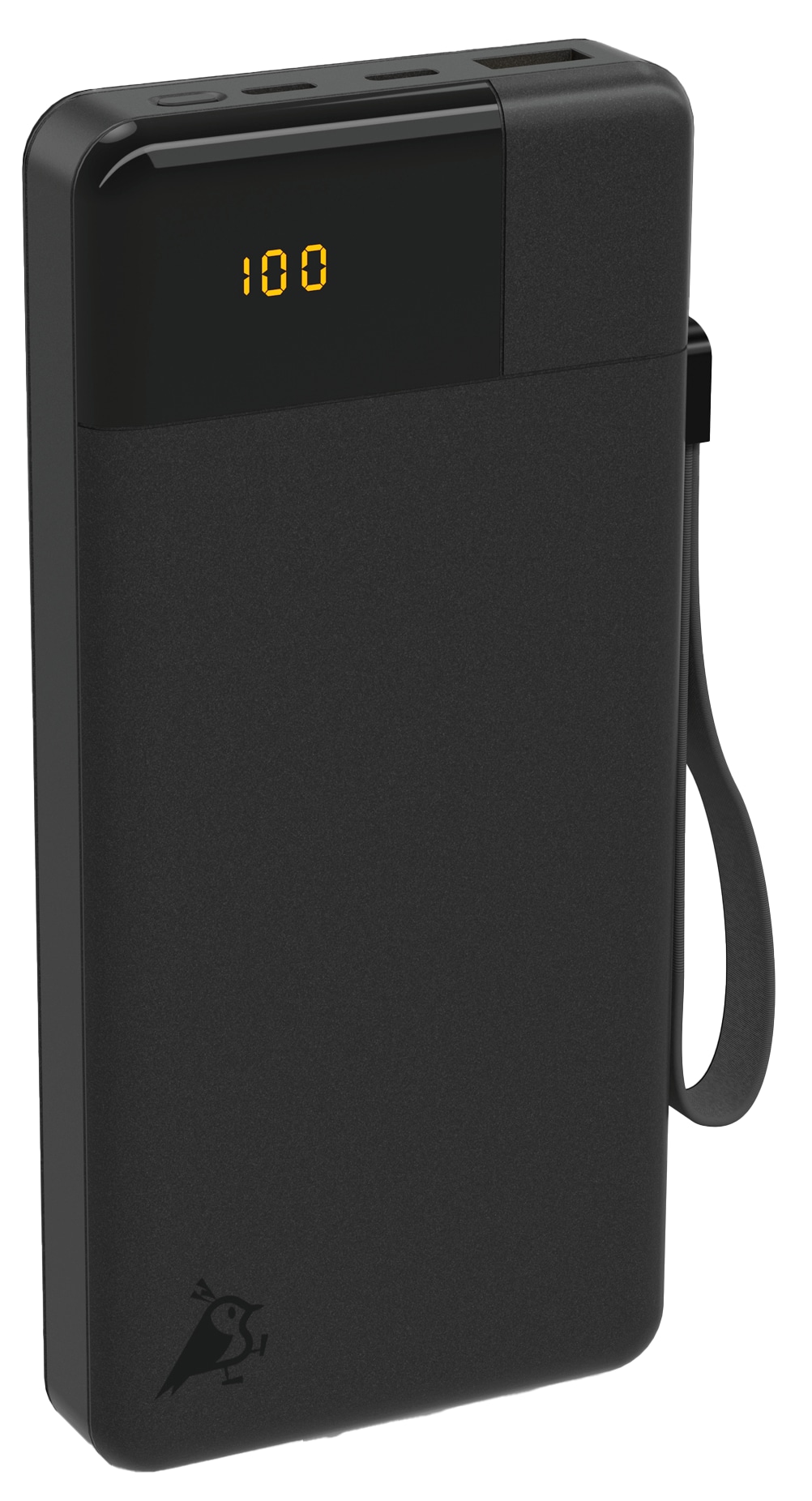 AQIILA Powerbank Powerbird B20, 20 W, 20.000mAh, 1x USB-A, 2x USB-C, schwarz AQIILA Powerbank Powerbird B20, 20 W, 20.000mAh, 1x USB-A, 2x USB-C, schwarz