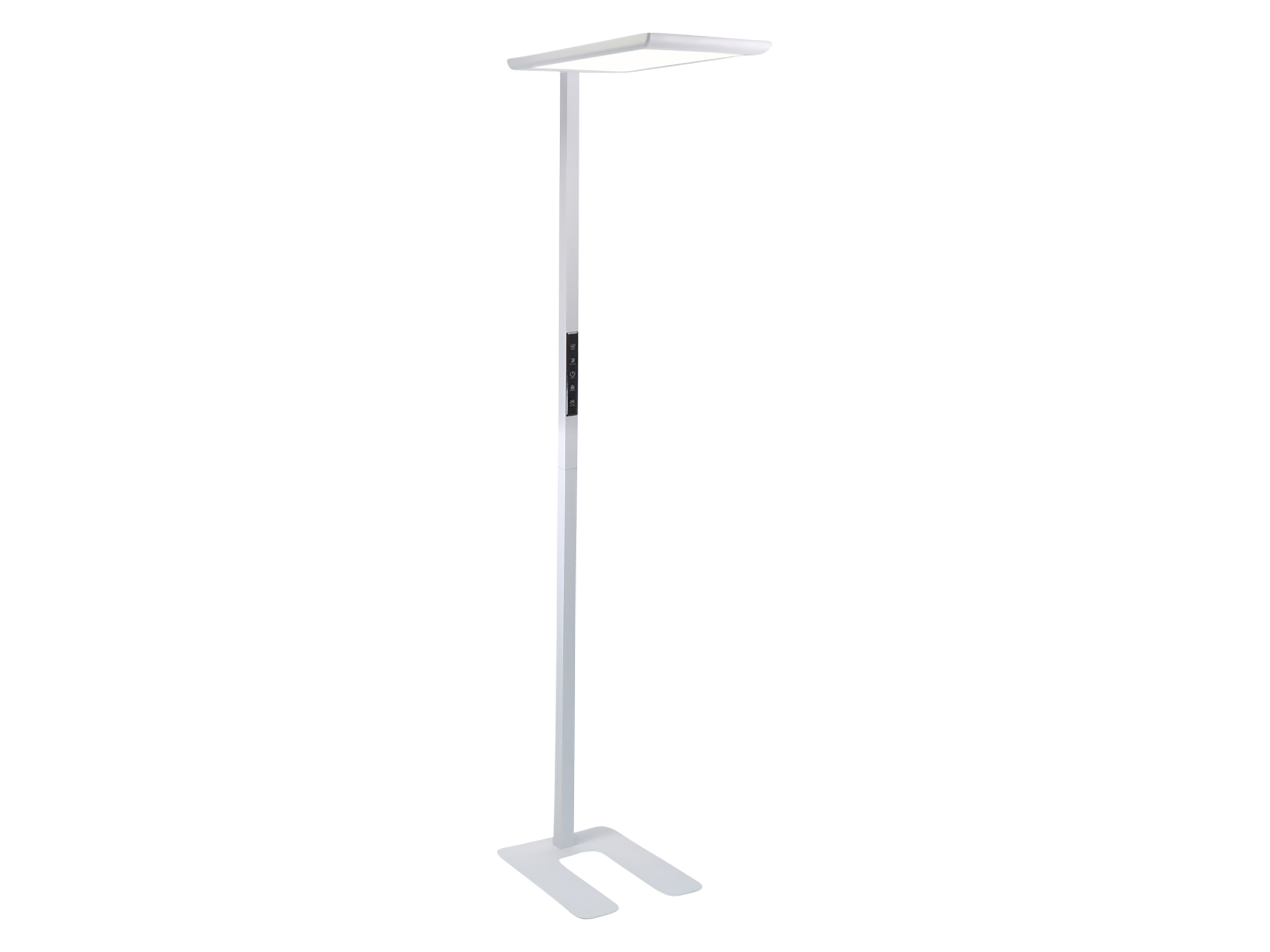 LUXULA LED-Büro-Stehleuchte, Up/Down, 100W, 4000K, EEK: F, 7000lm, IP20, dimmbar, weiß