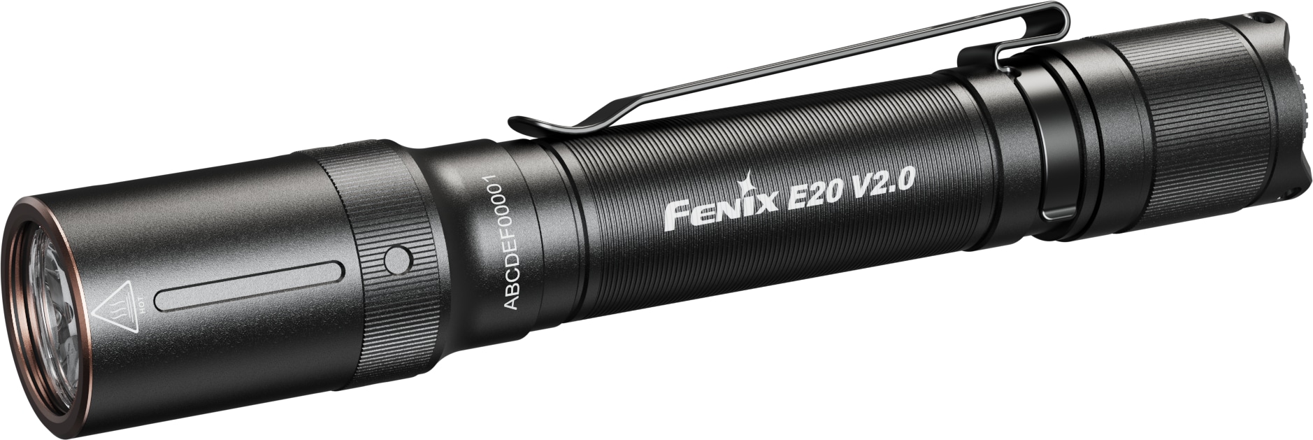 FENIX LED-Taschenlampe E20 V2.0, schwarz FENIX LED-Taschenlampe E20 V2.0, schwarz