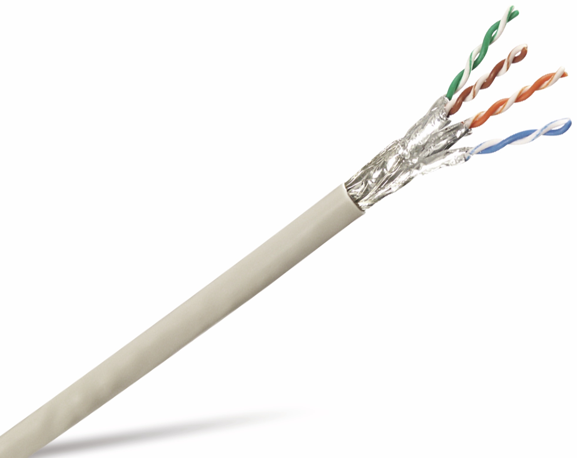 S-IMPULS CAT.6 Patchkabel für Konfektion, 50 m, grau S-IMPULS CAT.6 Patchkabel für Konfektion, 50 m, grau