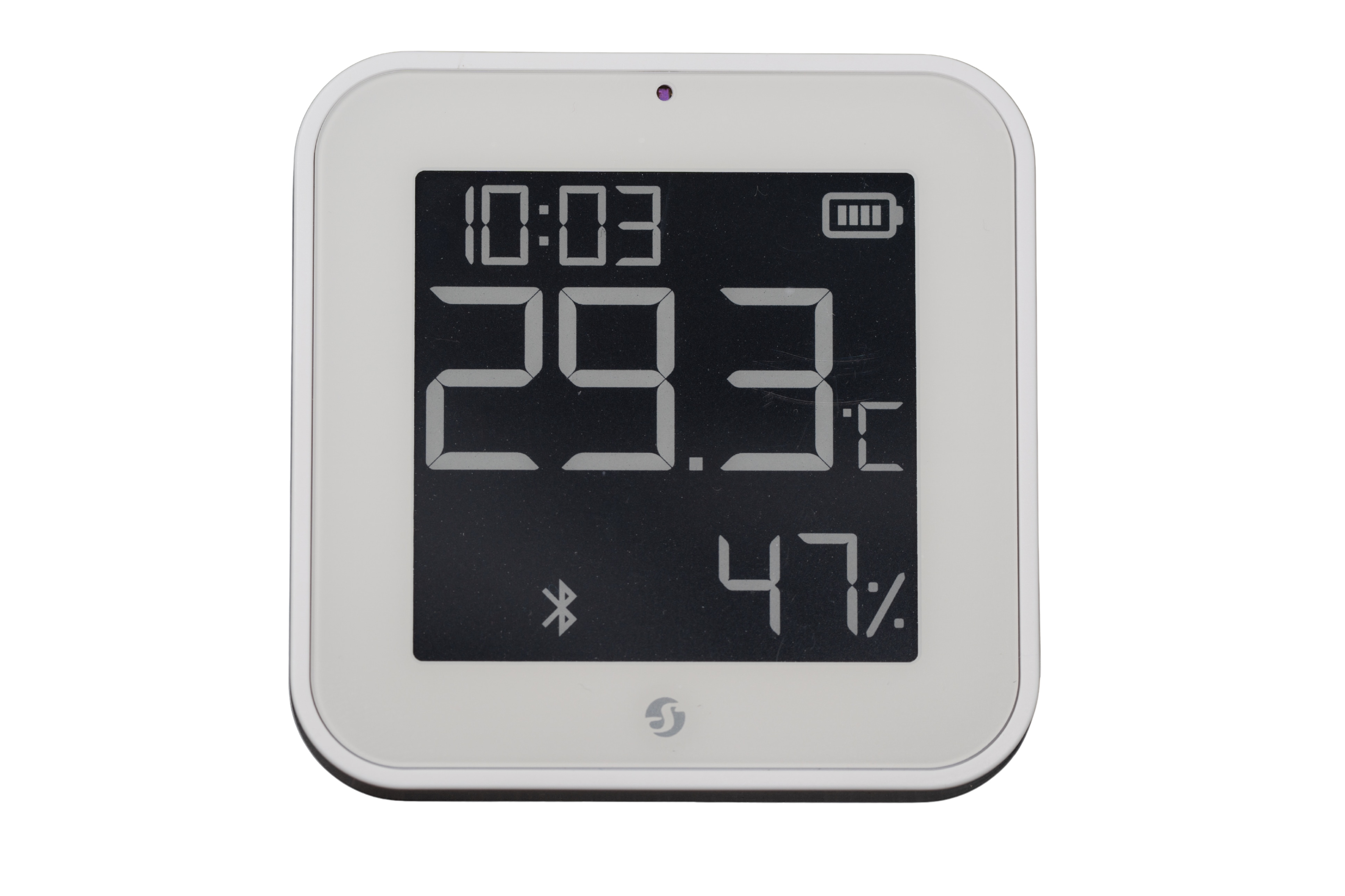SHELLY Temperatur- und Feuchtigkeitssensor, Blu ZB H&T Display, Weiß SHELLY WLAN-Temperatur- und Feuchtigkeitssensor, Blu ZB H&T Display, Weiß