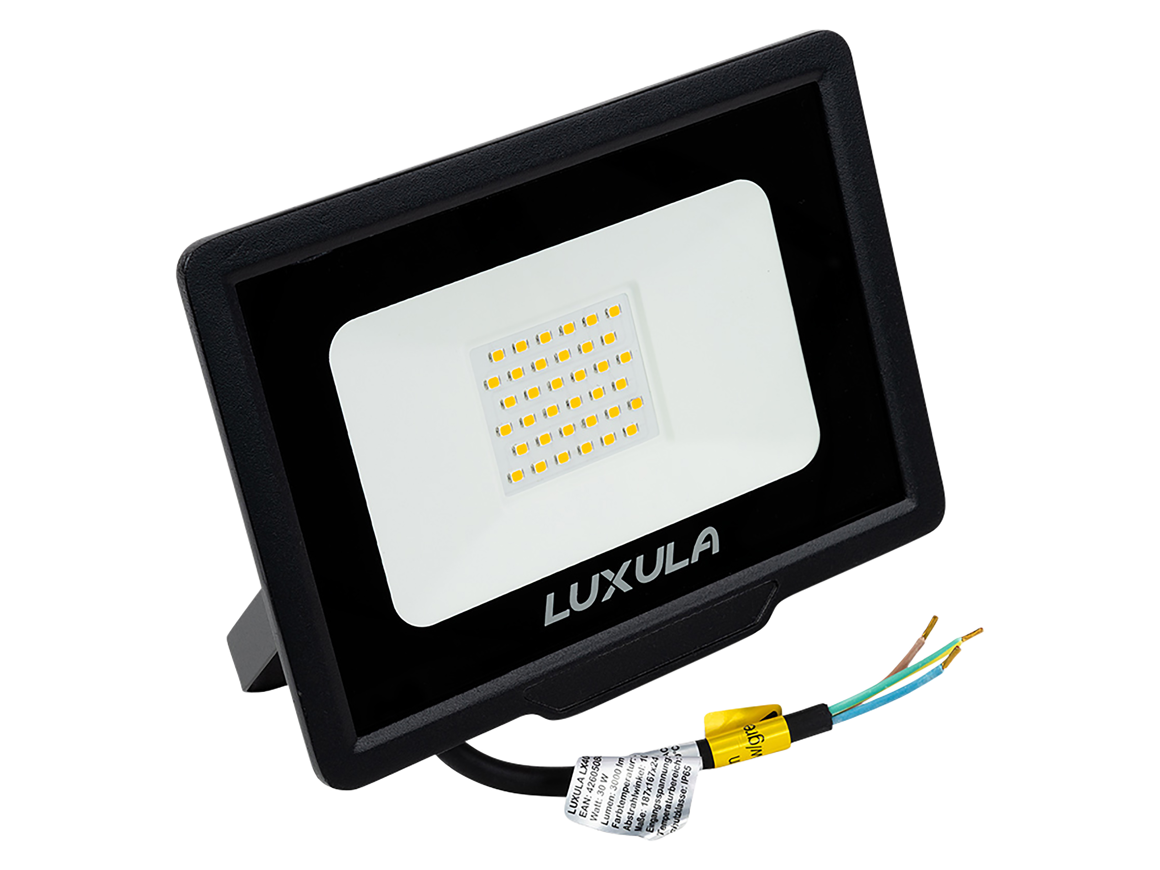 LUXULA LED-Fluter, EEK: F, 30W, 3000lm, 3000K, schwarz LUXULA LED-Fluter, EEK: F, 30W, 3000lm, 3000K, schwarz