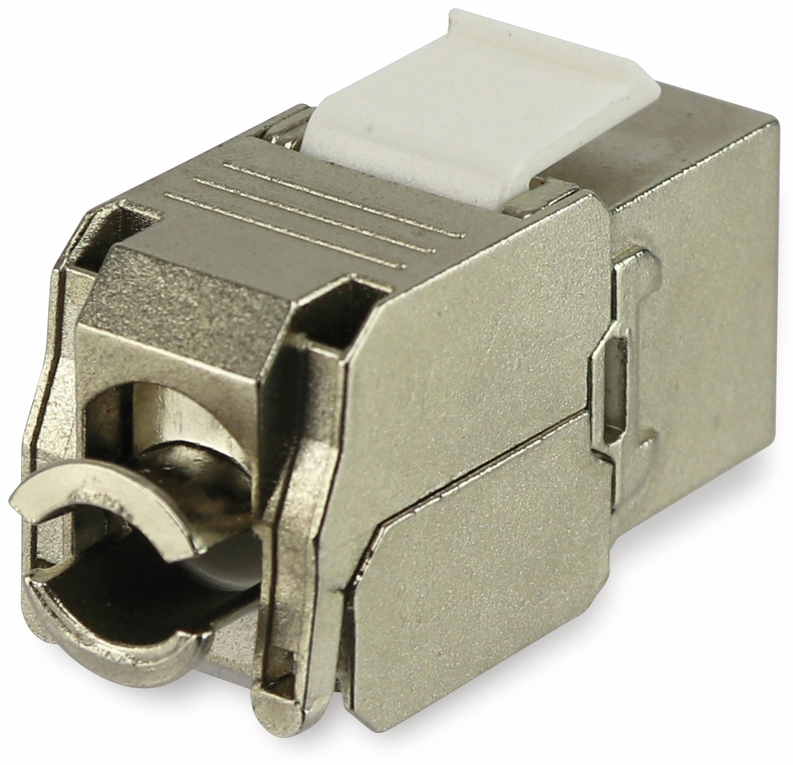 RED4POWER Einbau-Modul DM2023-1, CAT.6a, LED, Metall RED4POWER Einbau-Modul DM2023-1, CAT.6a, LED, Metall