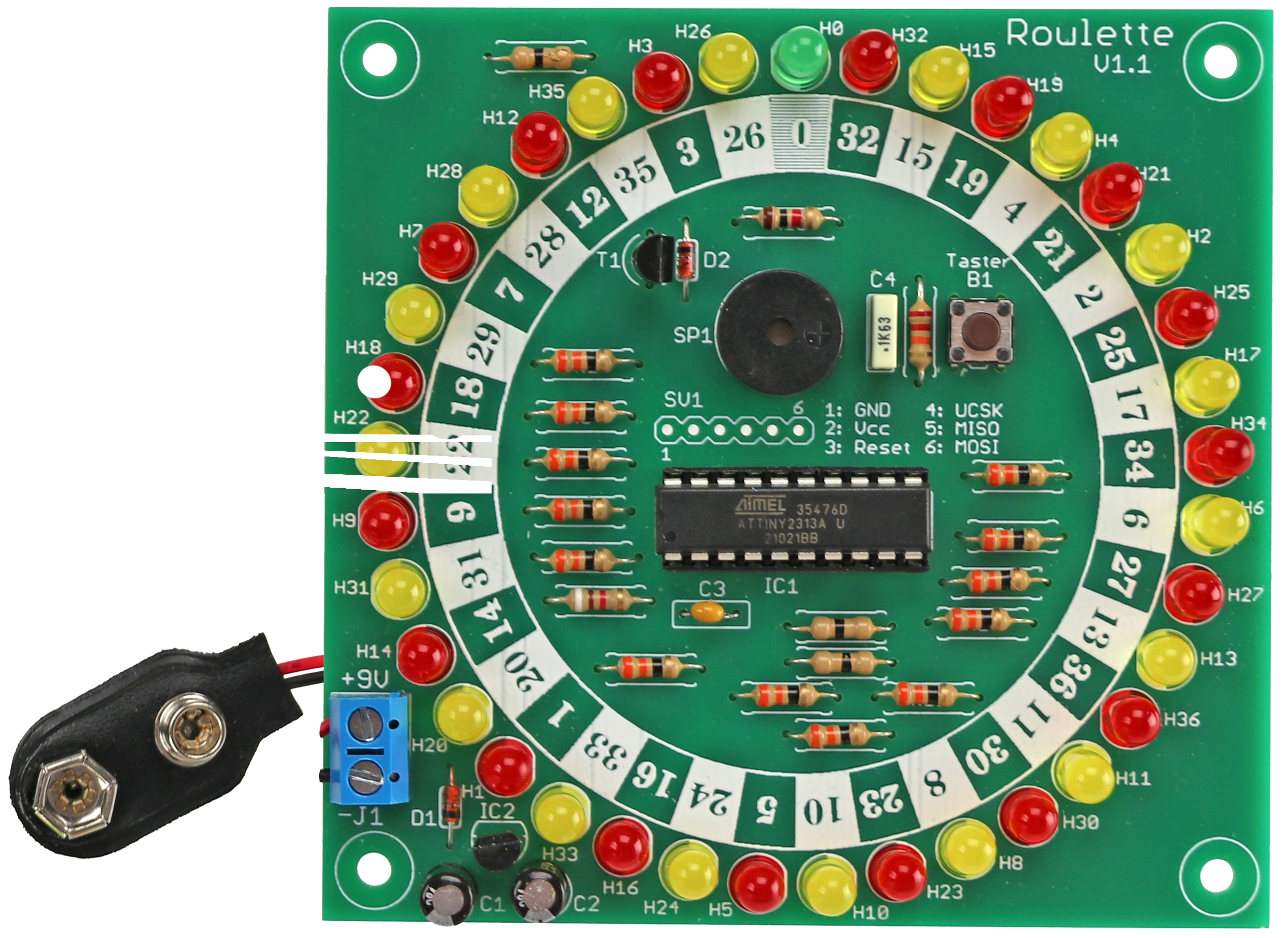 Bausatz Roulette, V1.1 Bausatz Roulette, V1.1