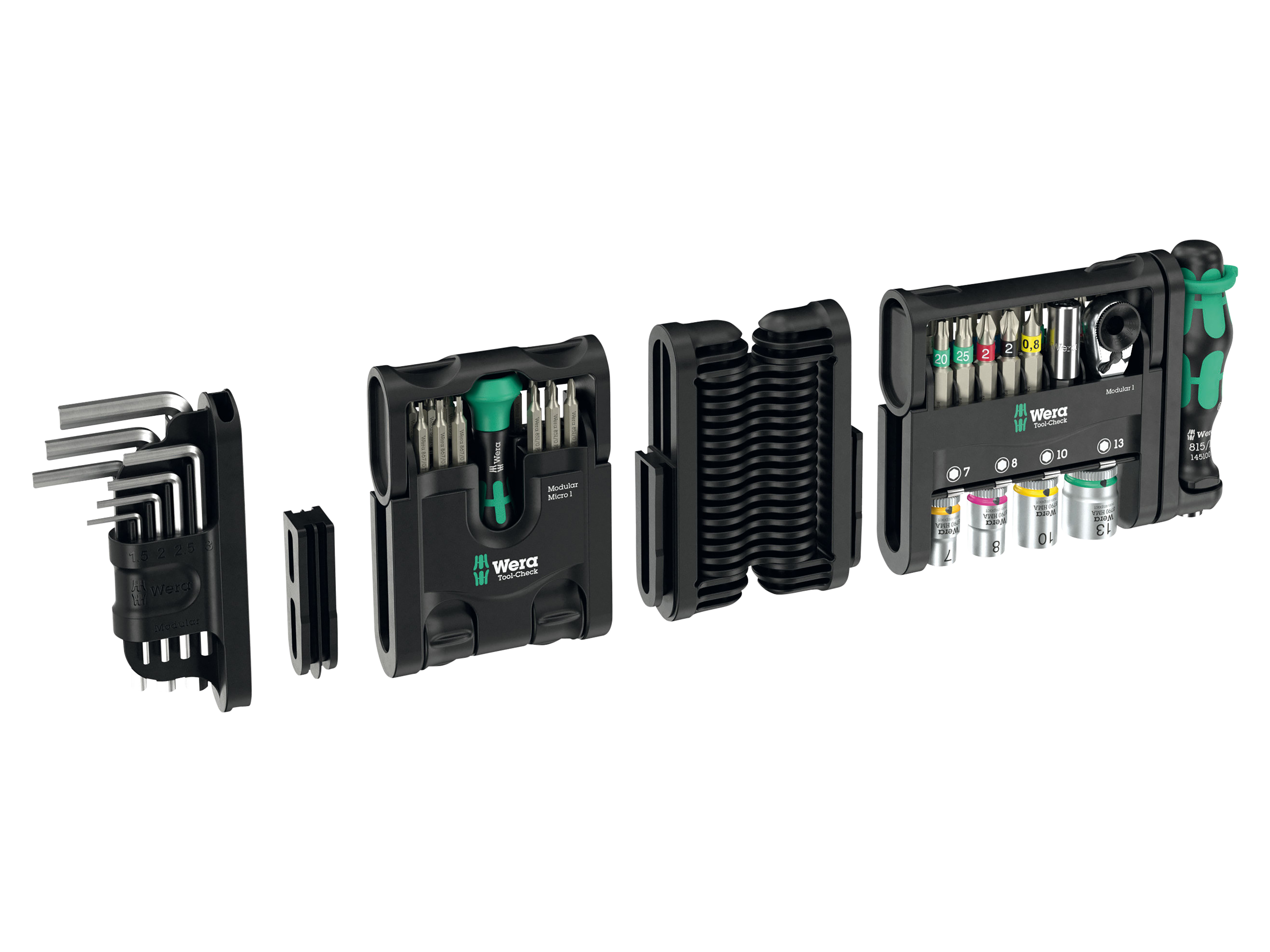 WERA Bi-Set, Tool-Check Modular Set 1, 05049020001, 50-teilig WERA Bi-Set, Tool-Check Modular Set 1, 05049020001, 50-teilig
