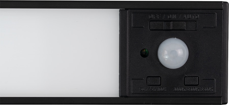 LUXULA LED-Schrankleuchte mit Bewegungsmelder, 2,96W, 110lm, CCT, IP20, schwarz, 30cm LUXULA LED-Schrankleuchte mit Bewegungsmelder, 2,96W, 850lm, CCT, IP20, schwarz, 30cm