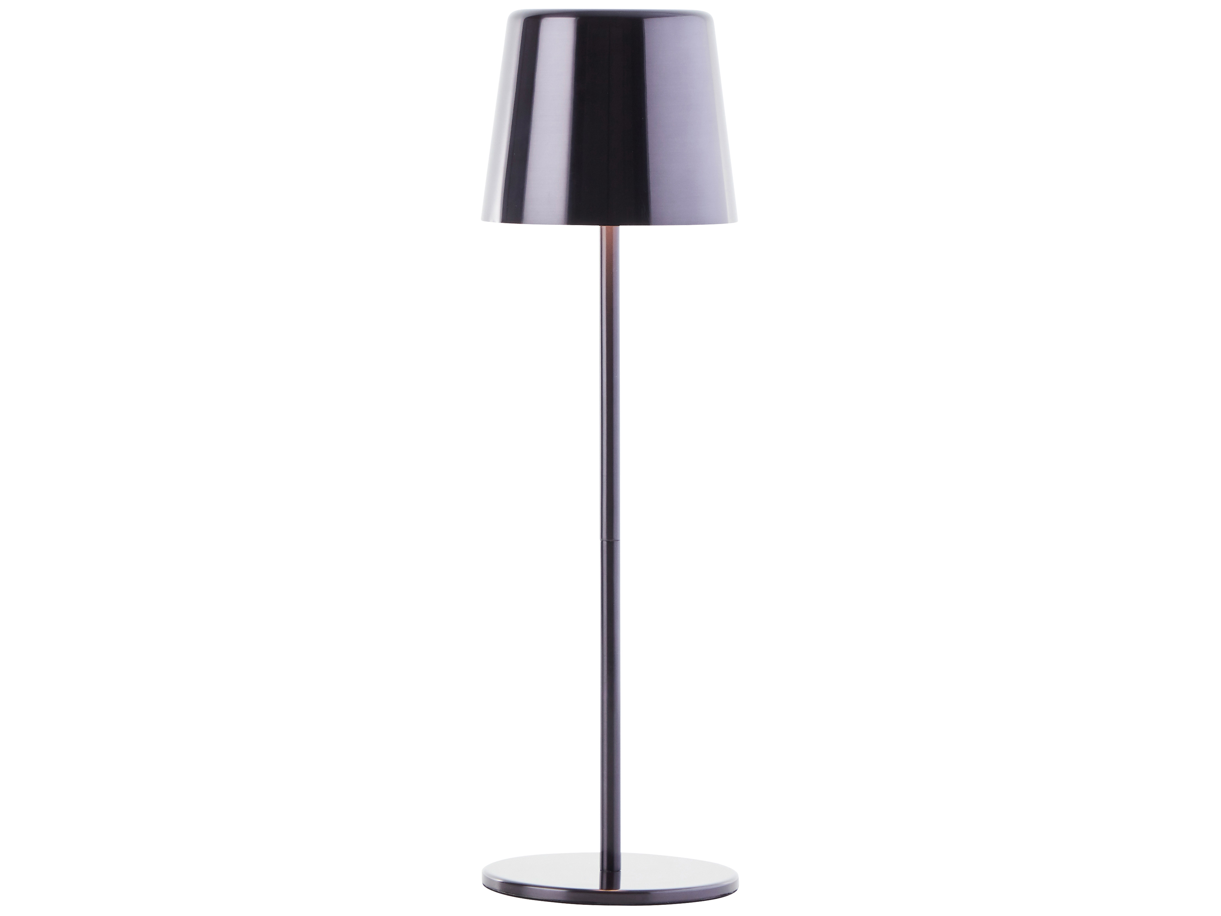 BRILLIANT LED-Akku-Tischleuchte Xaana, 4W, 300lm, CCT, schwarz-chrom BRILLIANT LED-Akku-Tischleuchte Xaana, 4W, 300lm, CCT, schwarz-chrom