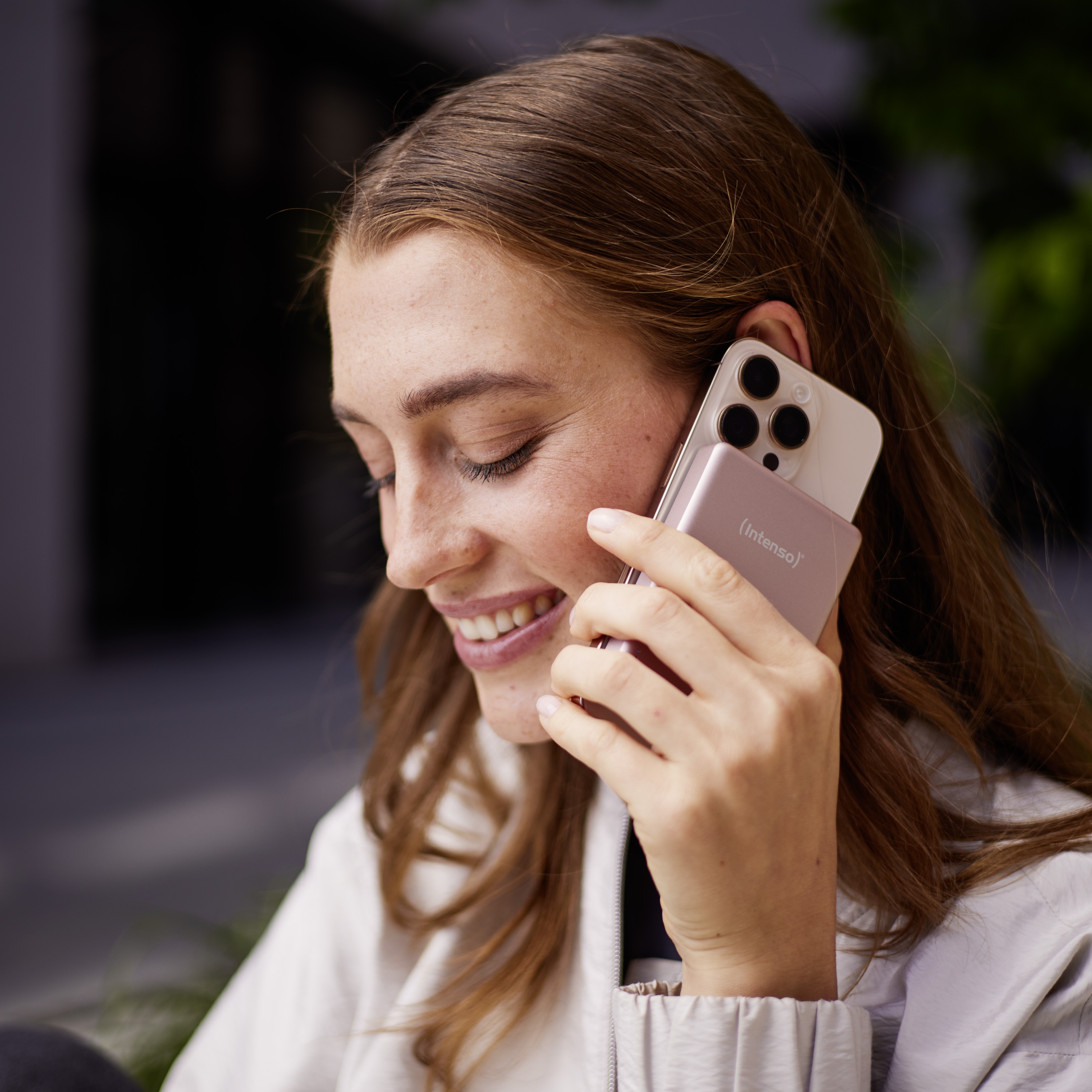INTENSO Powerbank Magnetic Wireless, MW 10000, rose INTENSO Powerbank Magnetic Wireless, MW 10000, rose