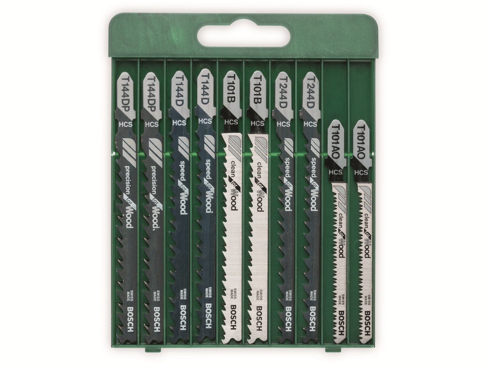 BOSCH Stichsägeblatt-Set, T-Schaft, 10-teilig BOSCH Stichsägeblatt-Set, T-Schaft, 10-teilig