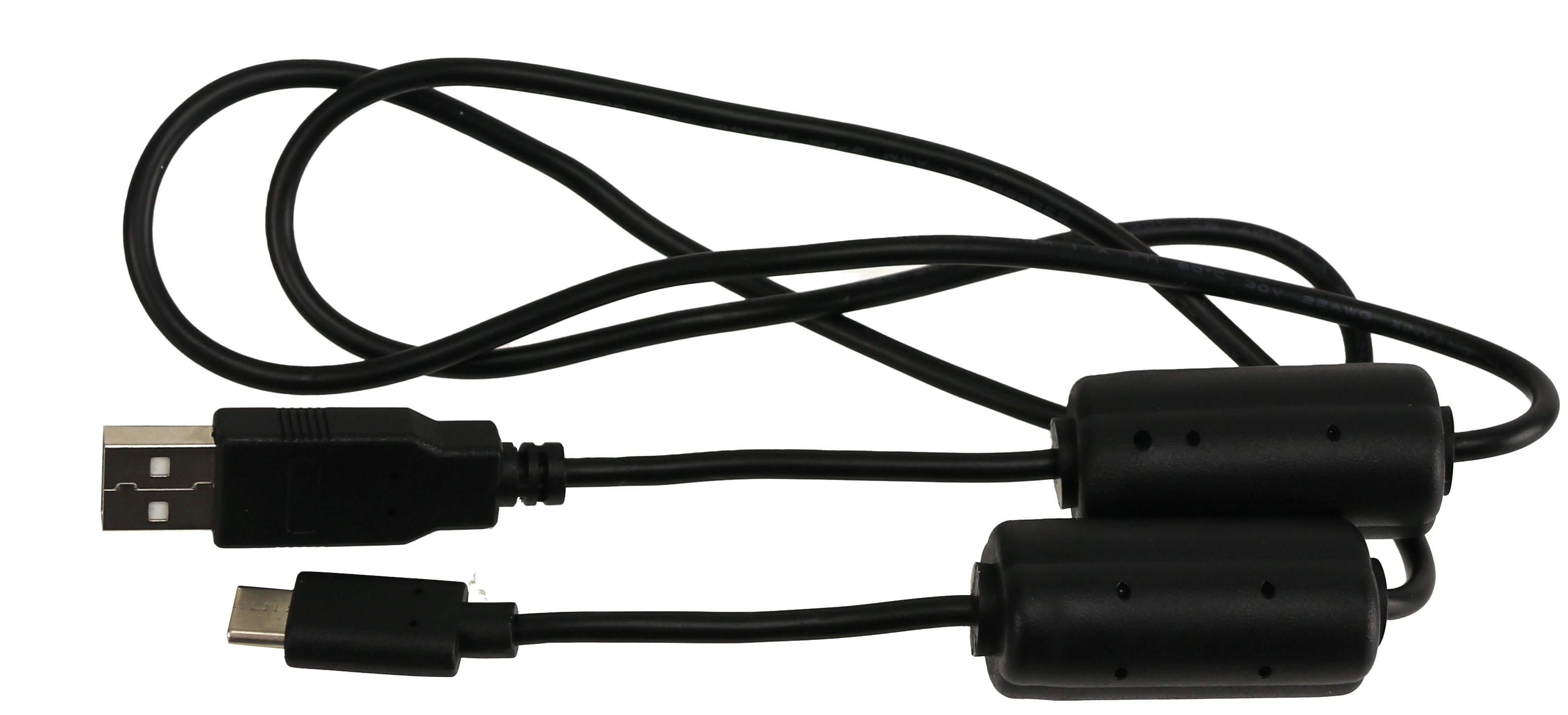 USB 2.0 Ladekabel, USB-A/USB-C, 1,0 m