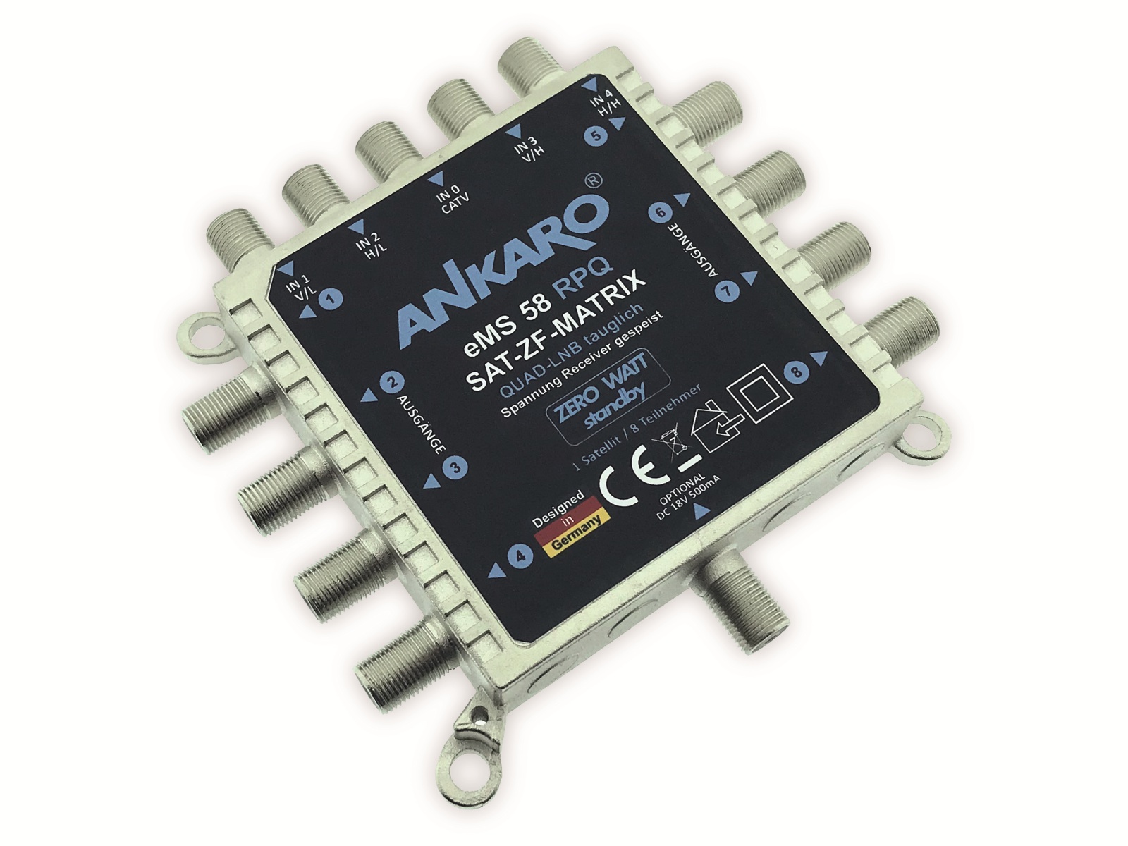 ANKARO SAT-Multischalter eMS 58 RPQ ANKARO SAT-Multischalter eMS 58 RPQ