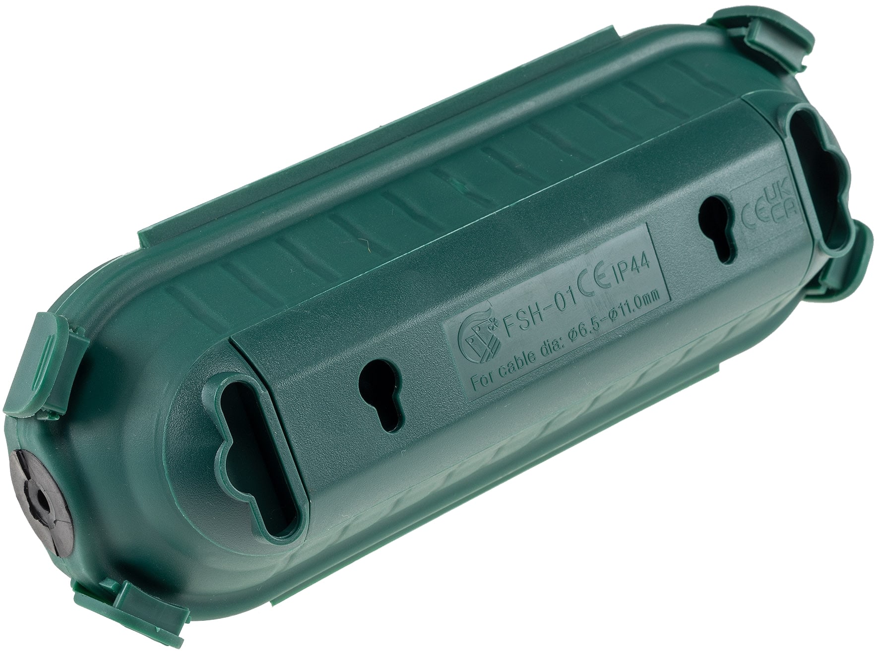 CHILITEC Sicherheits-Schutzbox für Kabel, IP44, 210x80 mm, grün CHILITEC Sicherheits-Schutzbox für Kabel, IP44, 210x80 mm, grün