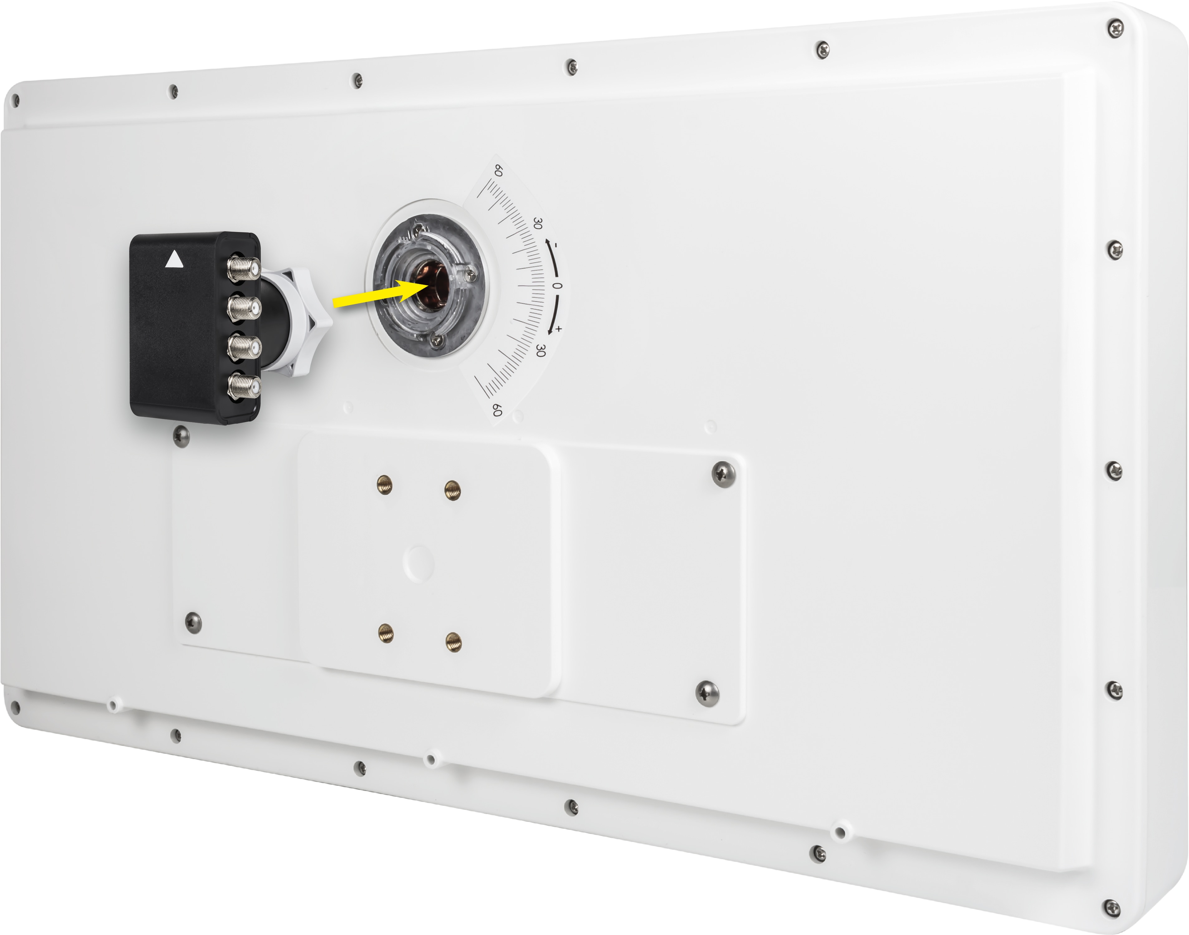 MEGASAT, SAT-Flachantenne H30 D4 Quad, Profi-Line MEGASAT, SAT-Flachantenne H30 D4 Quad, Profi-Line