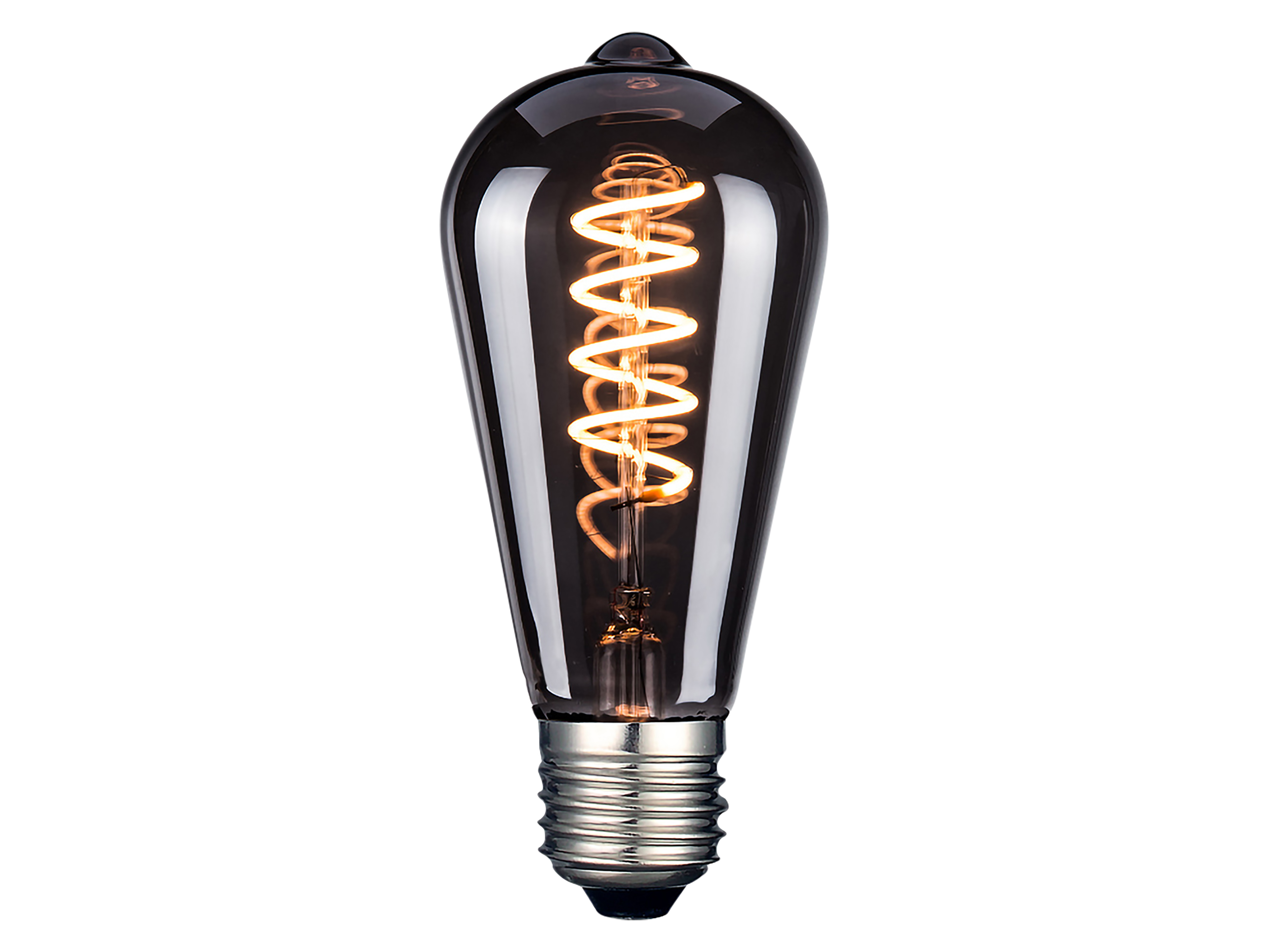 LUXULA LED-Filament-Lampe, SPIRAL, Pear, E27, 4W, 40lm, 1800K, dimmbar LUXULA LED-Filament-Lampe, SPIRAL, Pear, E27, 4W, 40lm, 1800K, dimmbar