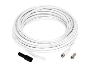 GOOBAY SAT-Anschlusskit 100dB, 10 m, 2 F-Stecker, Wasserschutztülle GOOBAY SAT-Anschlusskit 100dB, 10 m, 2 F-Stecker, Wasserschutztülle