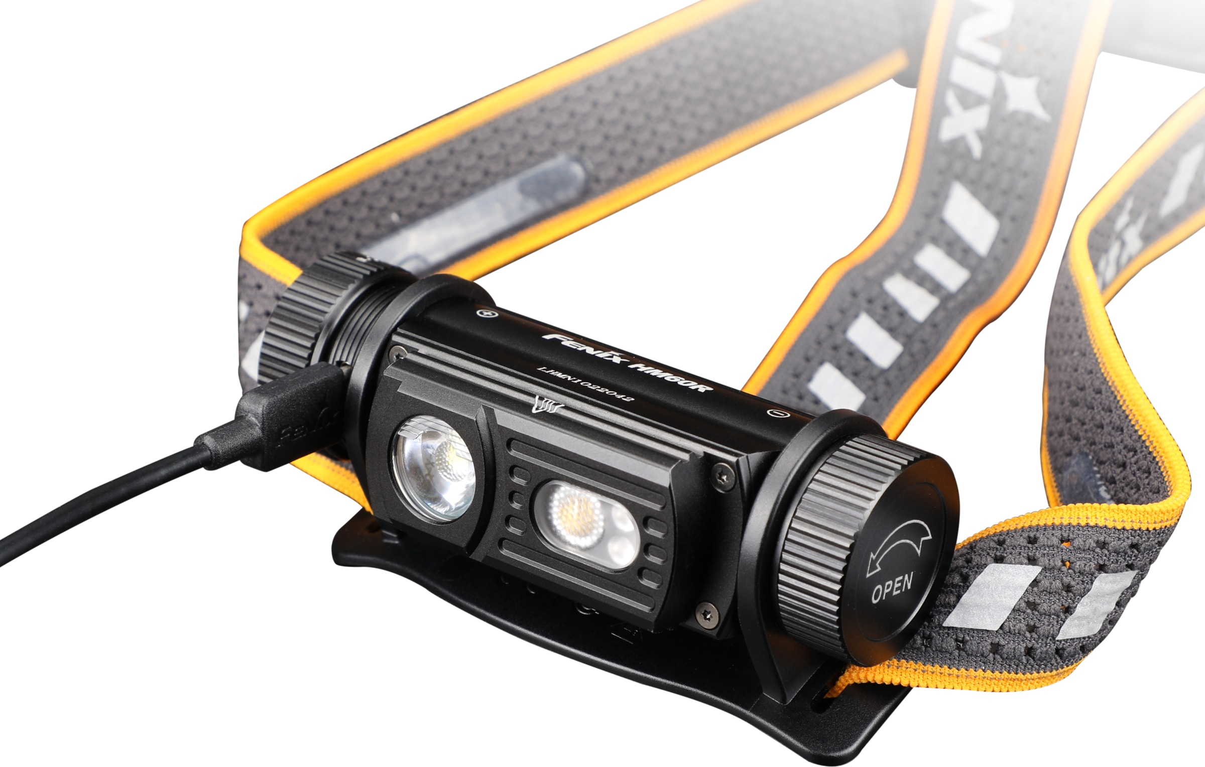 FENIX LED-Stirnlampe HM60R, Akkubetrieb schwarz FENIX LED-Stirnlampe HM60R, Akkubetrieb schwarz
