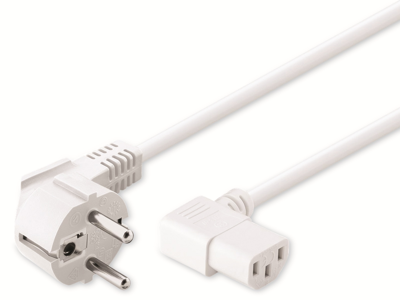 GOOBAY Kaltgerätekabel NK 102 W-150, 1,5 m, weiß GOOBAY Kaltgerätekabel NK 102 W-150, 1,5 m, weiß