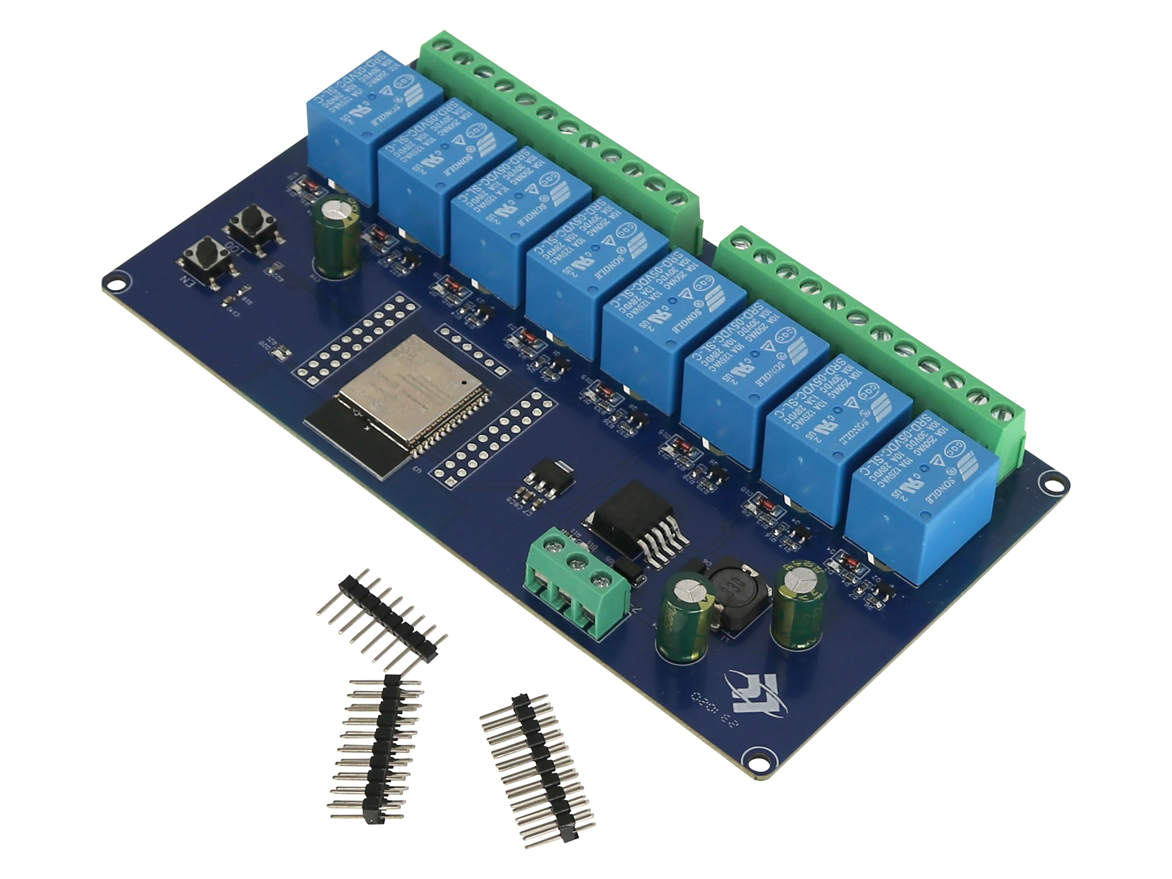 DAYPOWER Relaismodul ESP32-WROOM-8R, 8-Kanal DAYPOWER Relaismodul ESP32-WROOM-8R, 8-Kanal