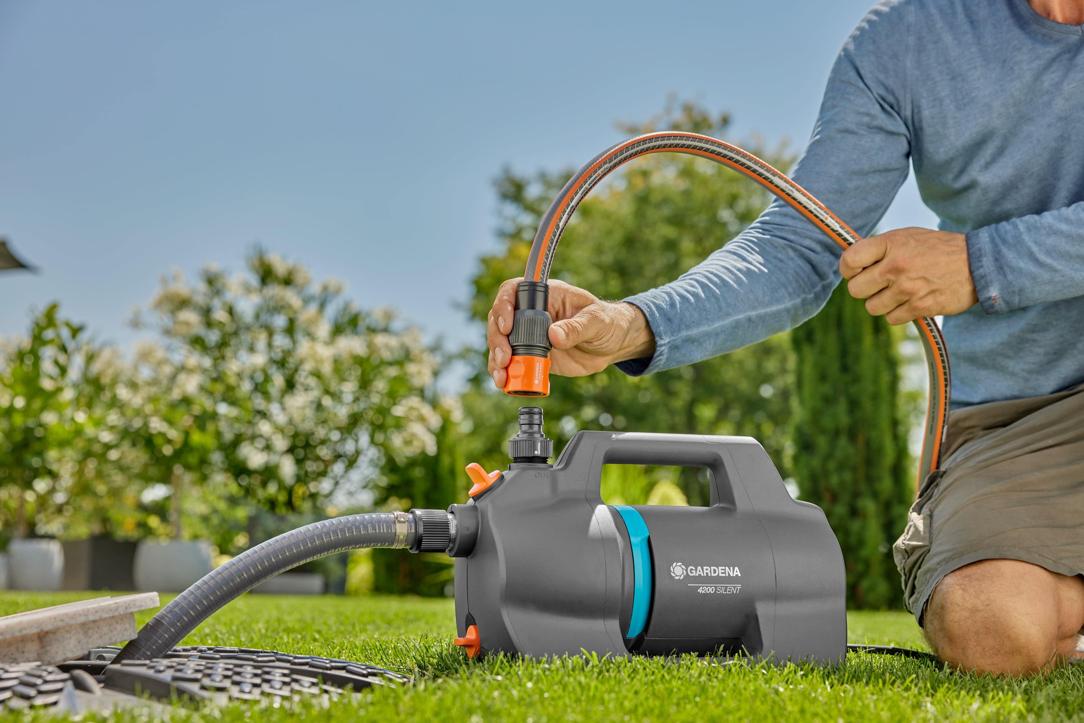 GARDENA Gartenpumpe 4200 Silent, 09054-20 GARDENA Gartenpumpe 4200 Silent, 09054-20