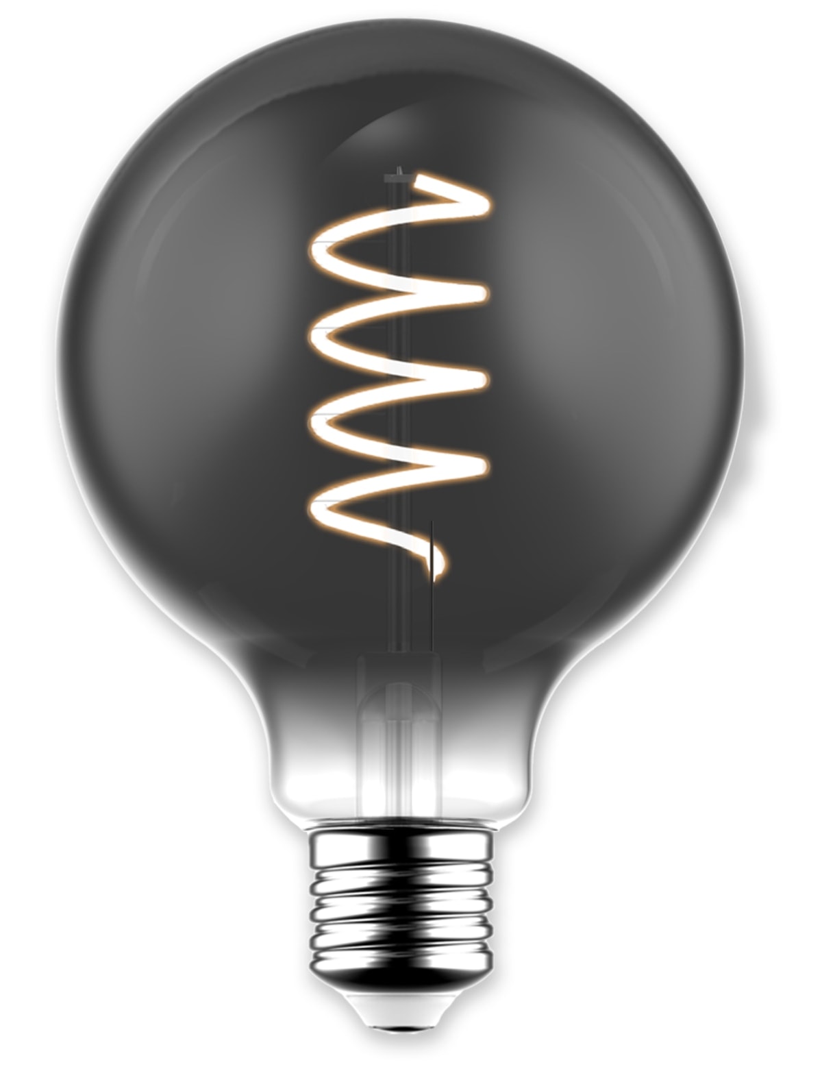 BLULAXA LED-Lampe, Vintage flex Filament, G95, 5W, 140lm, 1800K, smoky BLULAXA LED-Lampe, Vintage flex Filament, G95, 5W, 140lm, 1800K, smoky