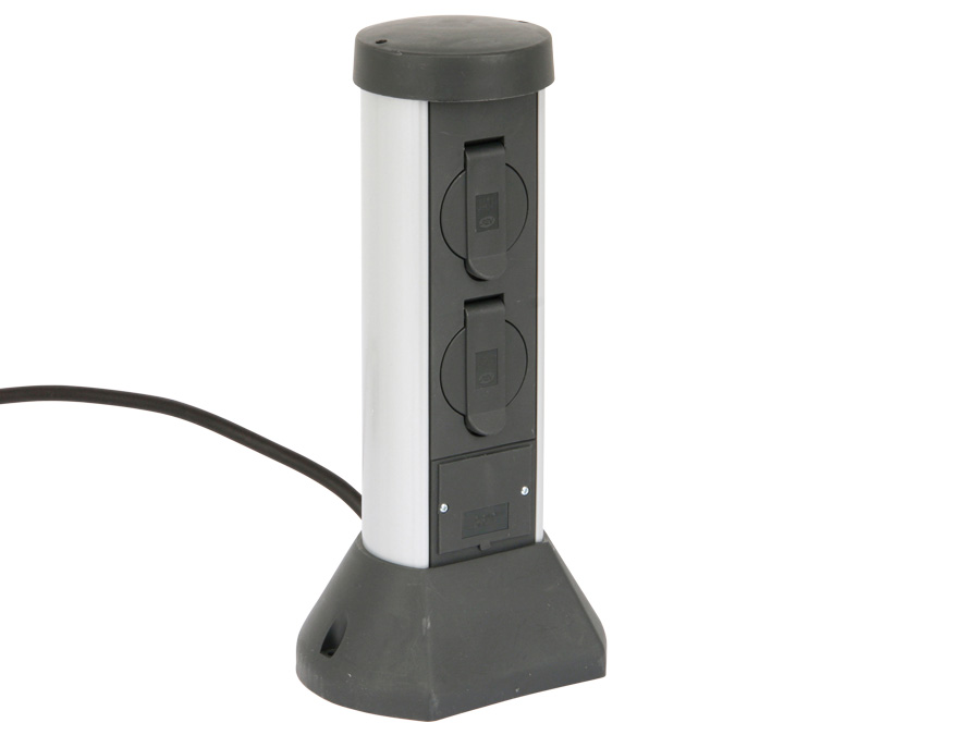 REV Gartensteckdose 0068200028, 2-fach, IP44 REV Gartensteckdose 0068200028, 2-fach, IP44