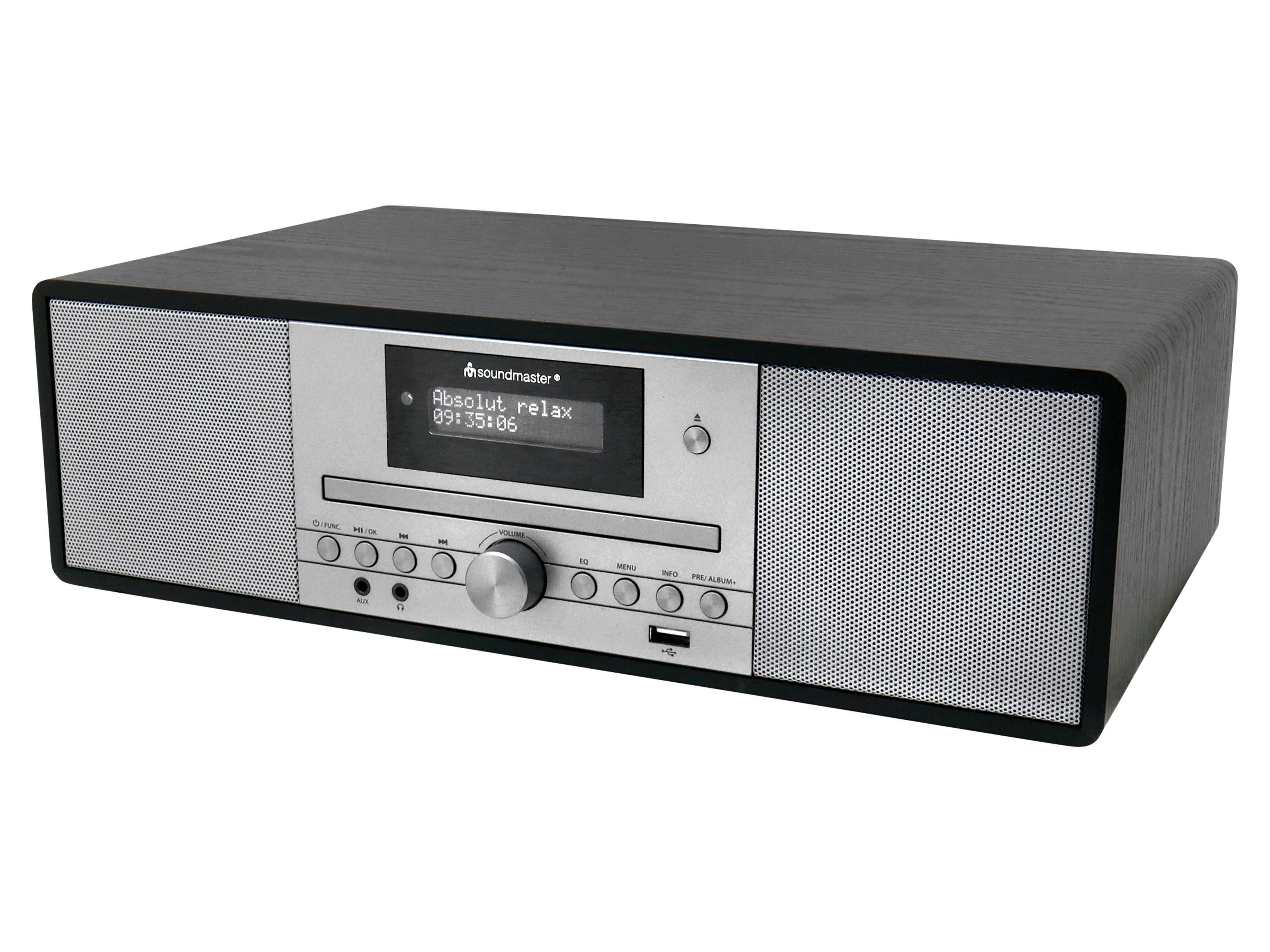SOUNDMASTER Stereo-Musikcenter DAB980SW, DAB+/UKW, CD, MP3, USB, BT SOUNDMASTER Stereo-Musikcenter DAB980SW, DAB+/UKW, CD, MP3, USB, BT