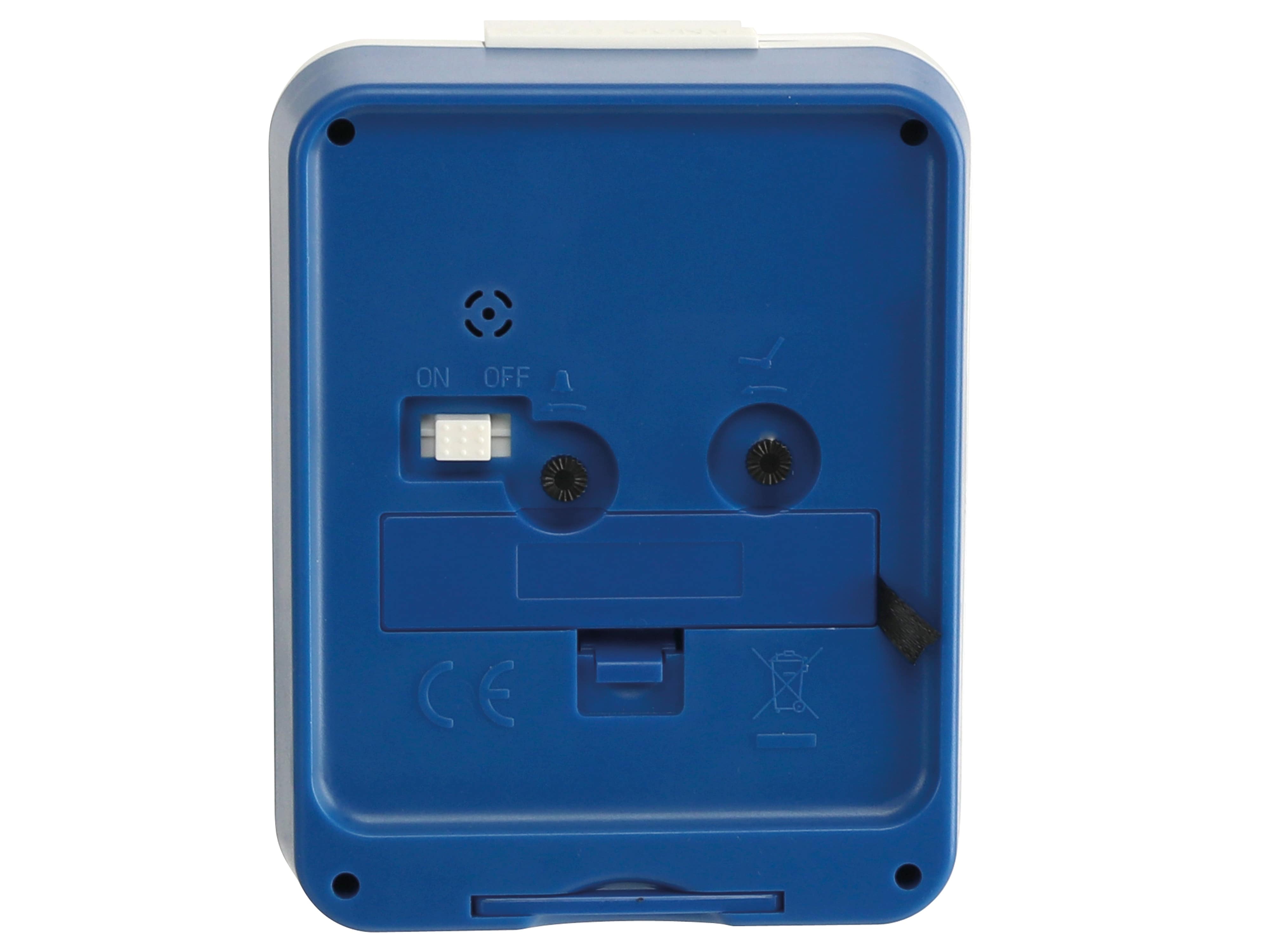 Quarzwecker, 823-02-2020-04, blau, B-Ware Quarzwecker, 823-02-2020-04, blau, B-Ware