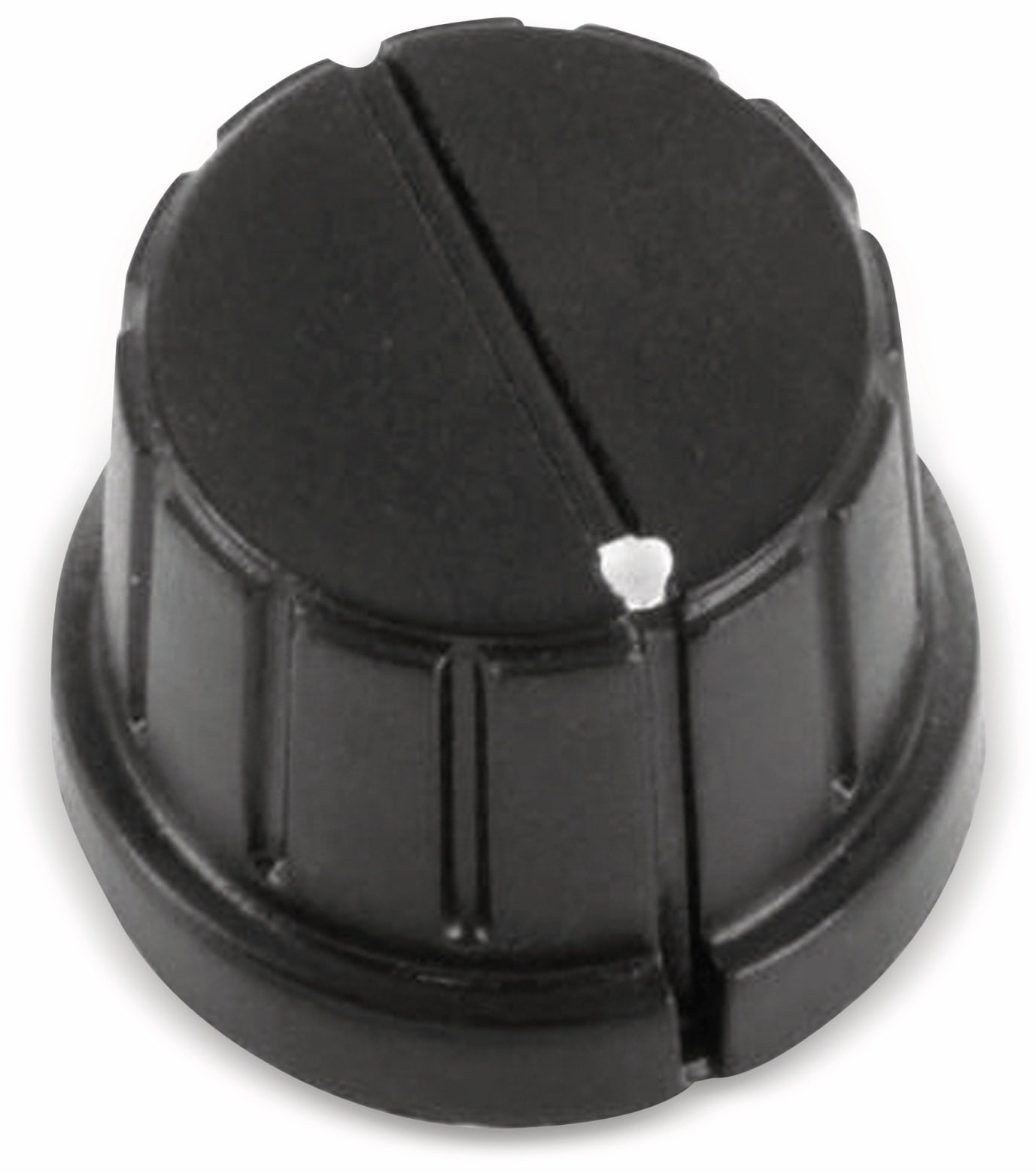 Drehknopf 16 x 14 mm Kunststoff schwarz Drehknopf 16 x 14 mm Kunststoff schwarz