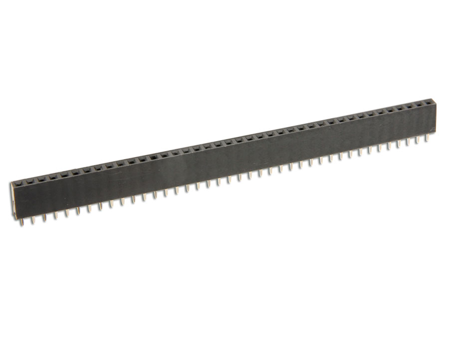 CONNFLY ELECTRONIC Buchsenleiste, vergoldet, 1x 40-polig