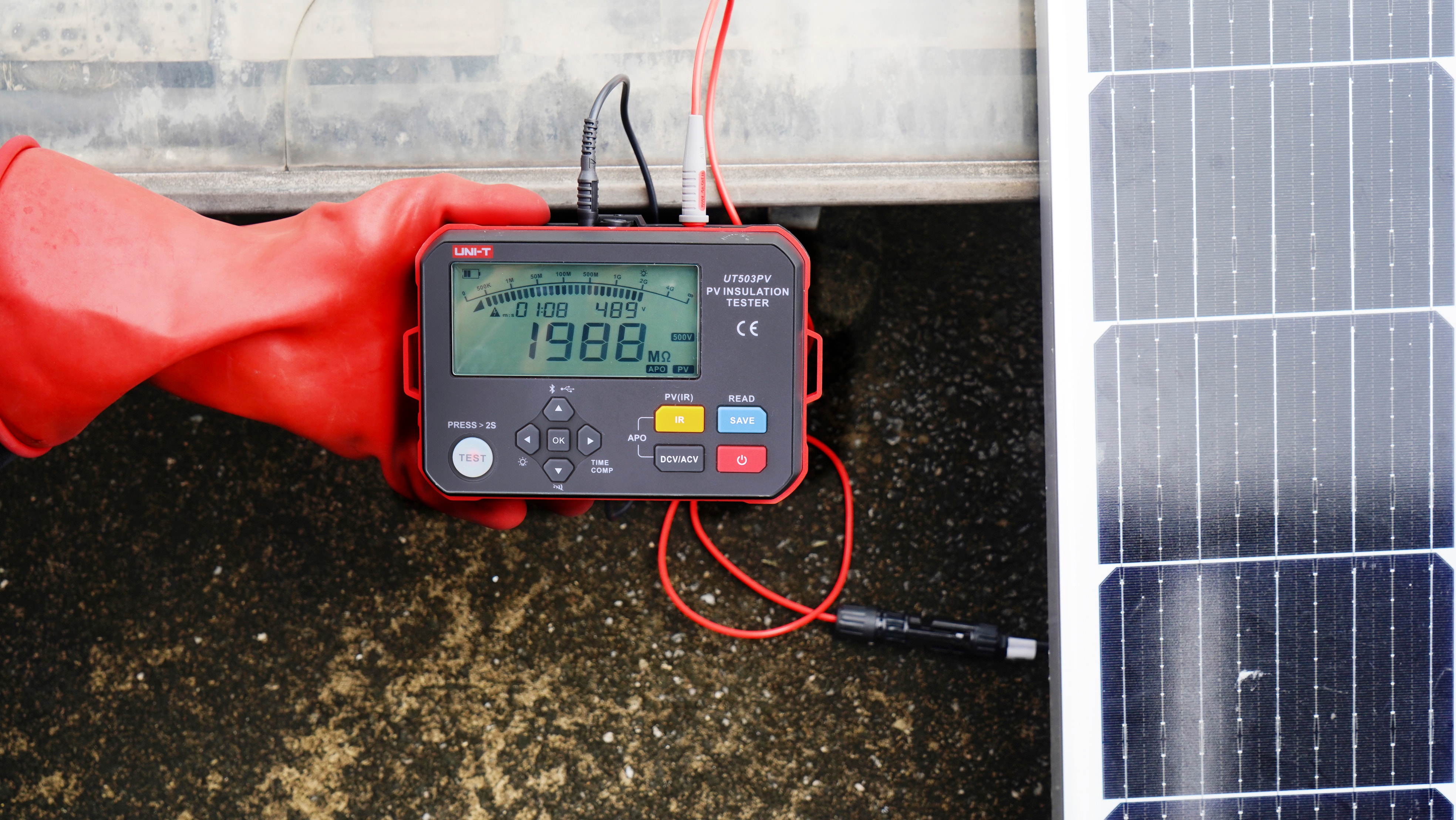 UNI-T PV-Isolationswiderstandstester UT503PV UNI-T PV-Isolationswiderstandstester UT503PV