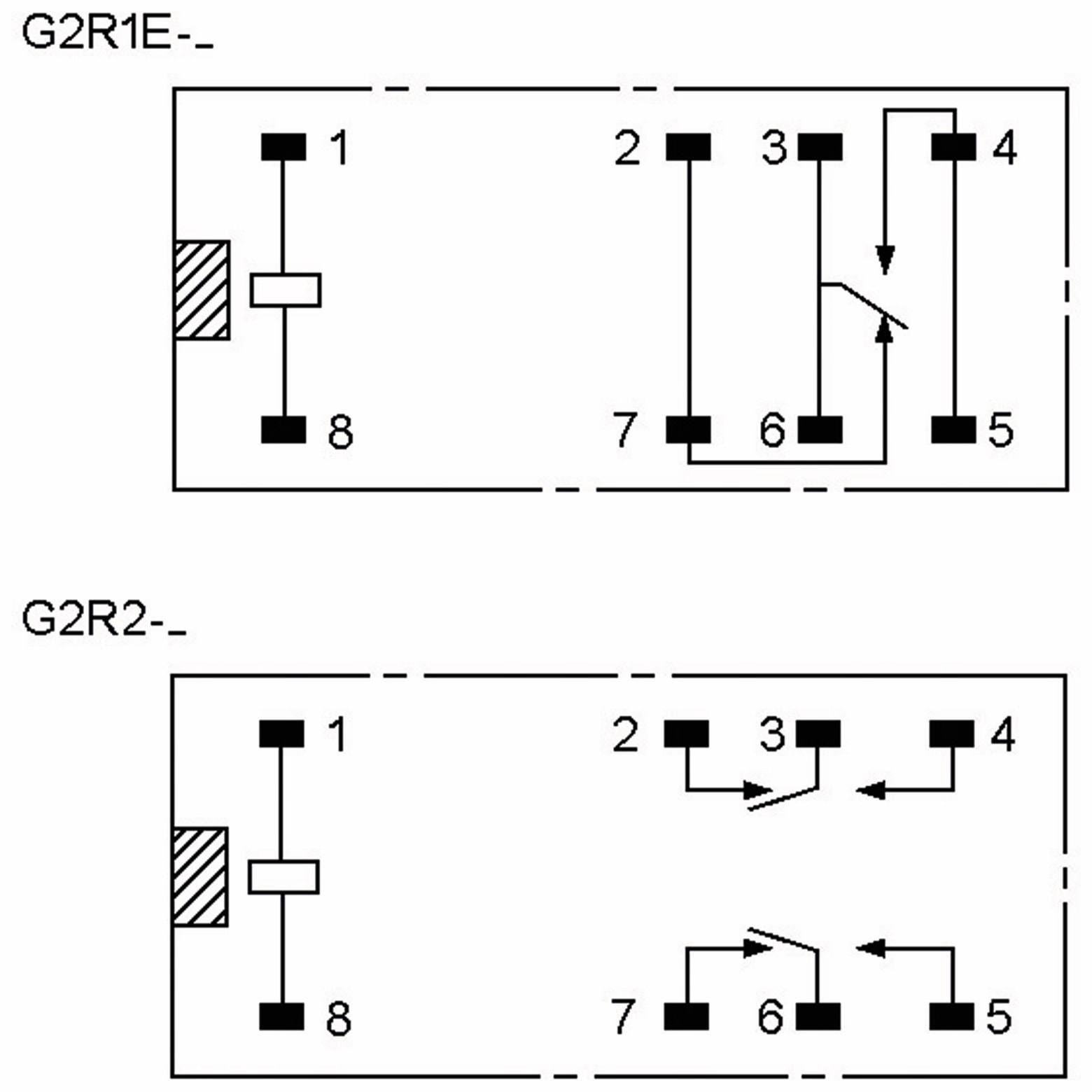 OMRON Relais G2R1E-24, print, 1xUM, 24 V-, 16 A OMRON Relais G2R1E-24, print, 1xUM, 24 V-, 16 A