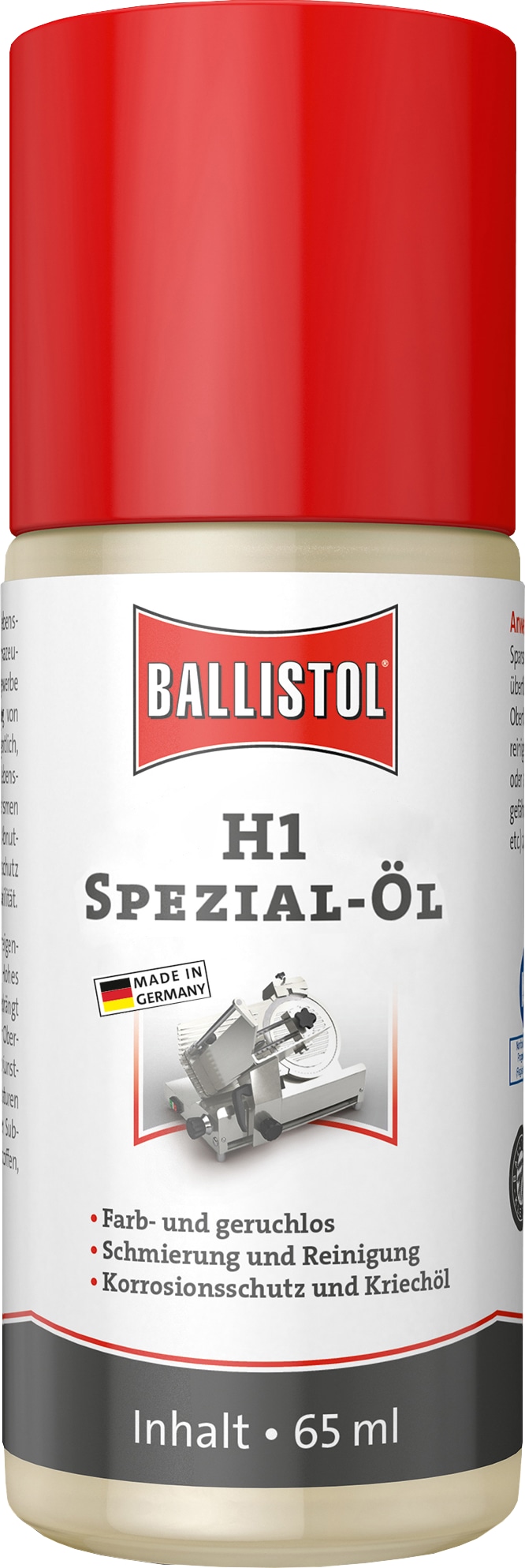 BALLISTOL H1 Spezial-Öl, 65 ml BALLISTOL H1 Spezial-Öl, 65 ml