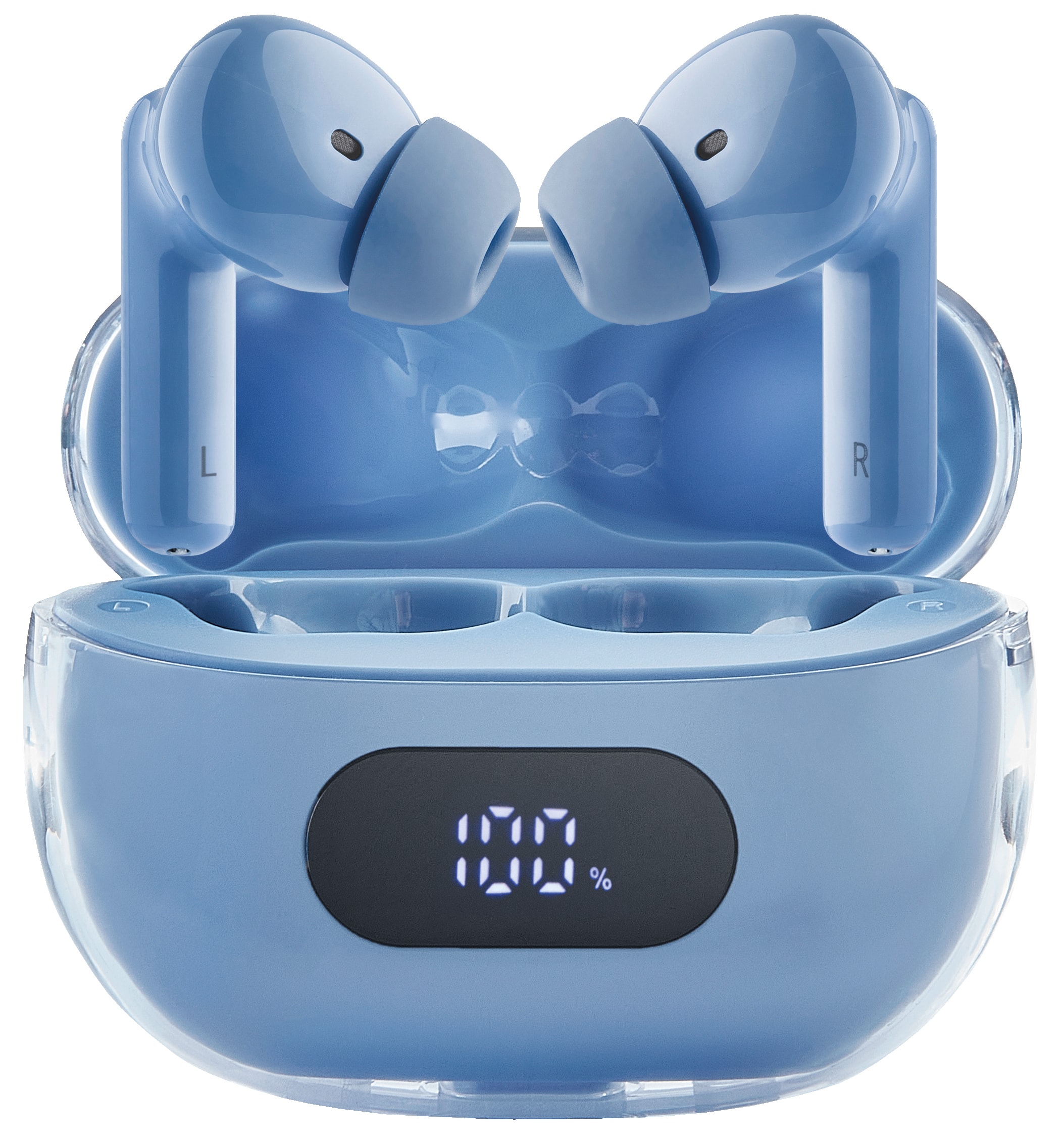 INTENSO In-Ear Kopfhörer Buds Plus T312, blau INTENSO In-Ear Kopfhörer Buds Plus T312, blau