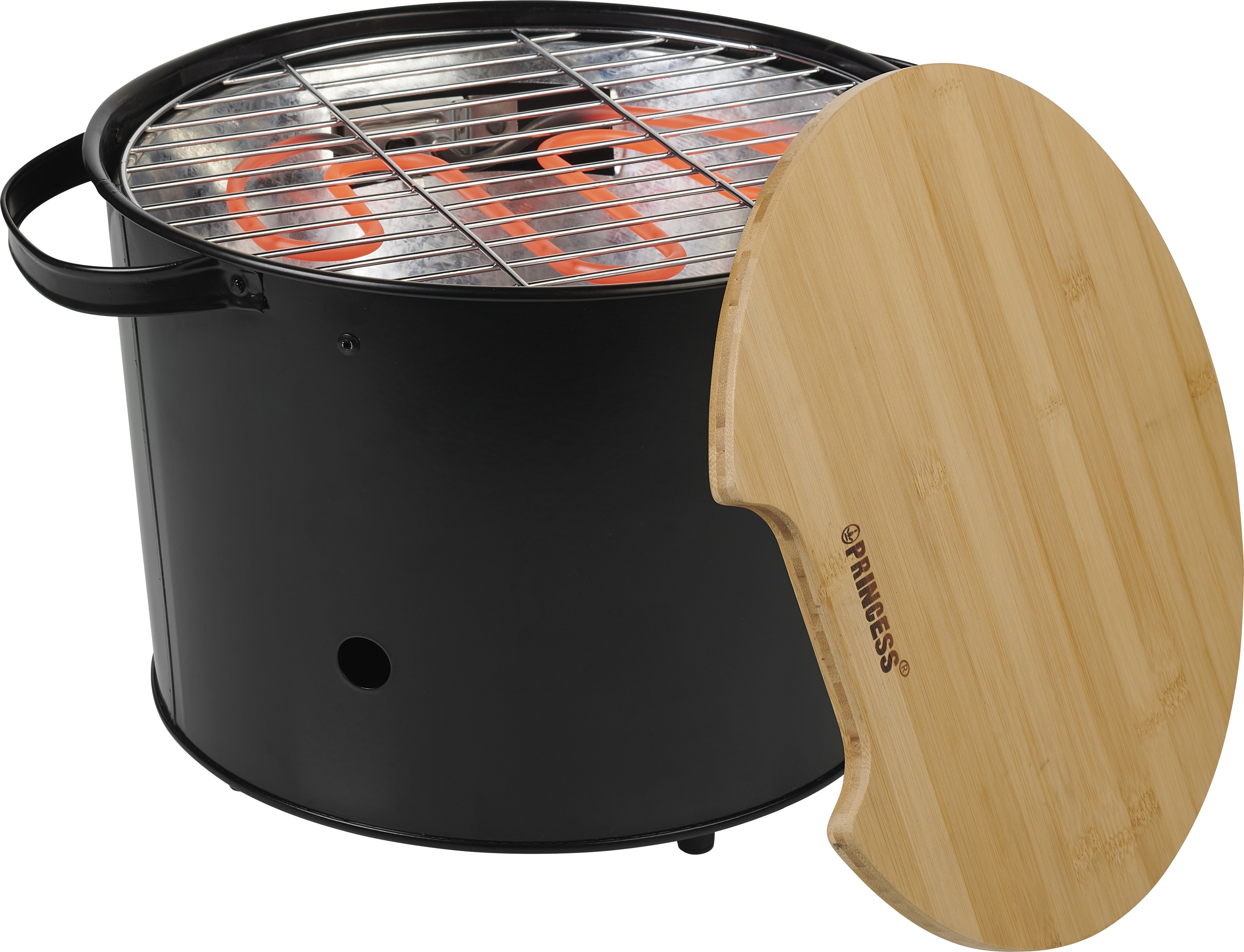 PRINCESS Elektrogrill 112240 Hybrid Grill, Ø 32 cm, 1400 W PRINCESS Elektrogrill 112240 Hybrid Grill, Ø 32 cm, 1400 W