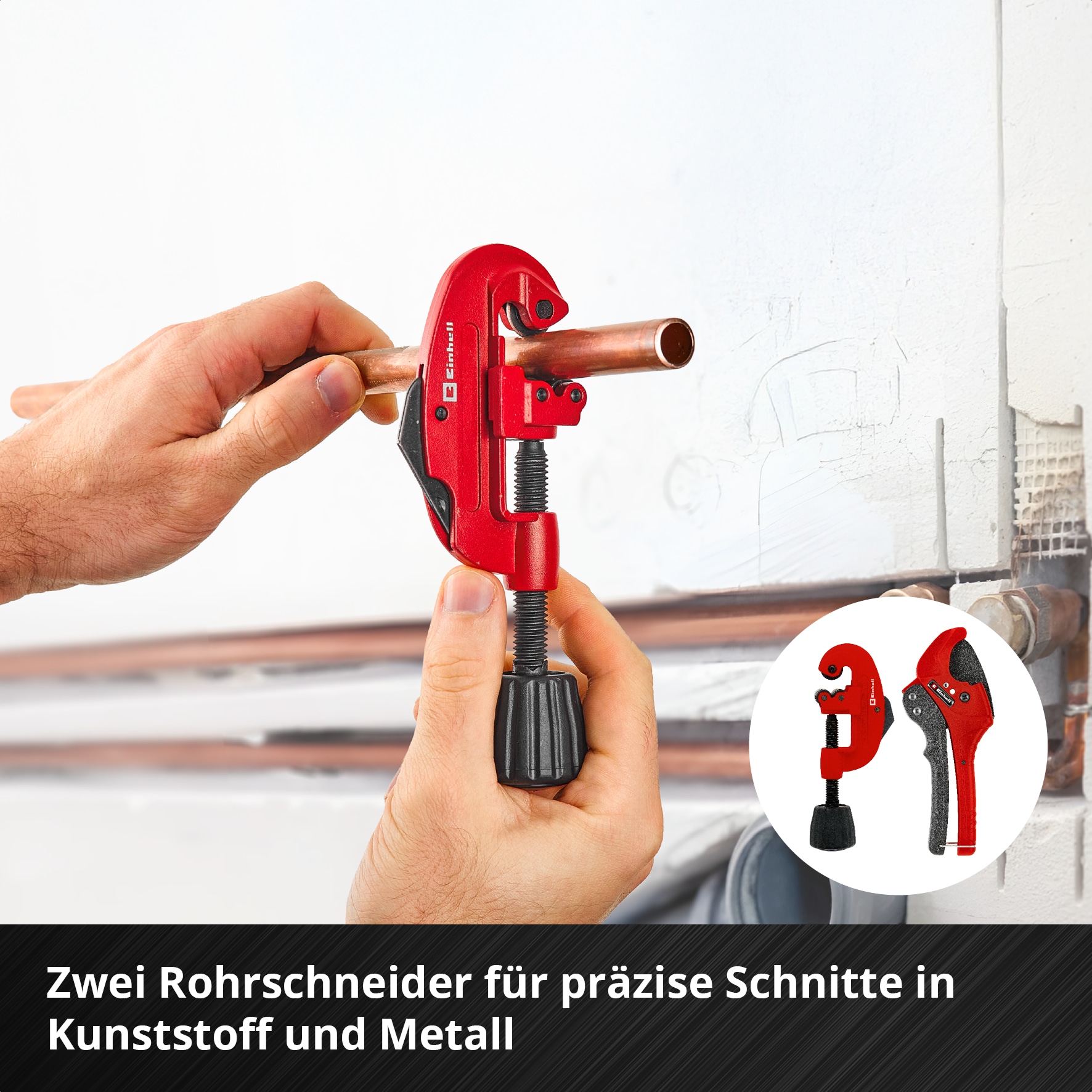 EINHELL E-Case-Einleger Sanitärinstallation Klempner-Set, 370527, 8-teilig EINHELL E-Case-Einleger Sanitärinstallation Klempner-Set, 370527, 8-teilig