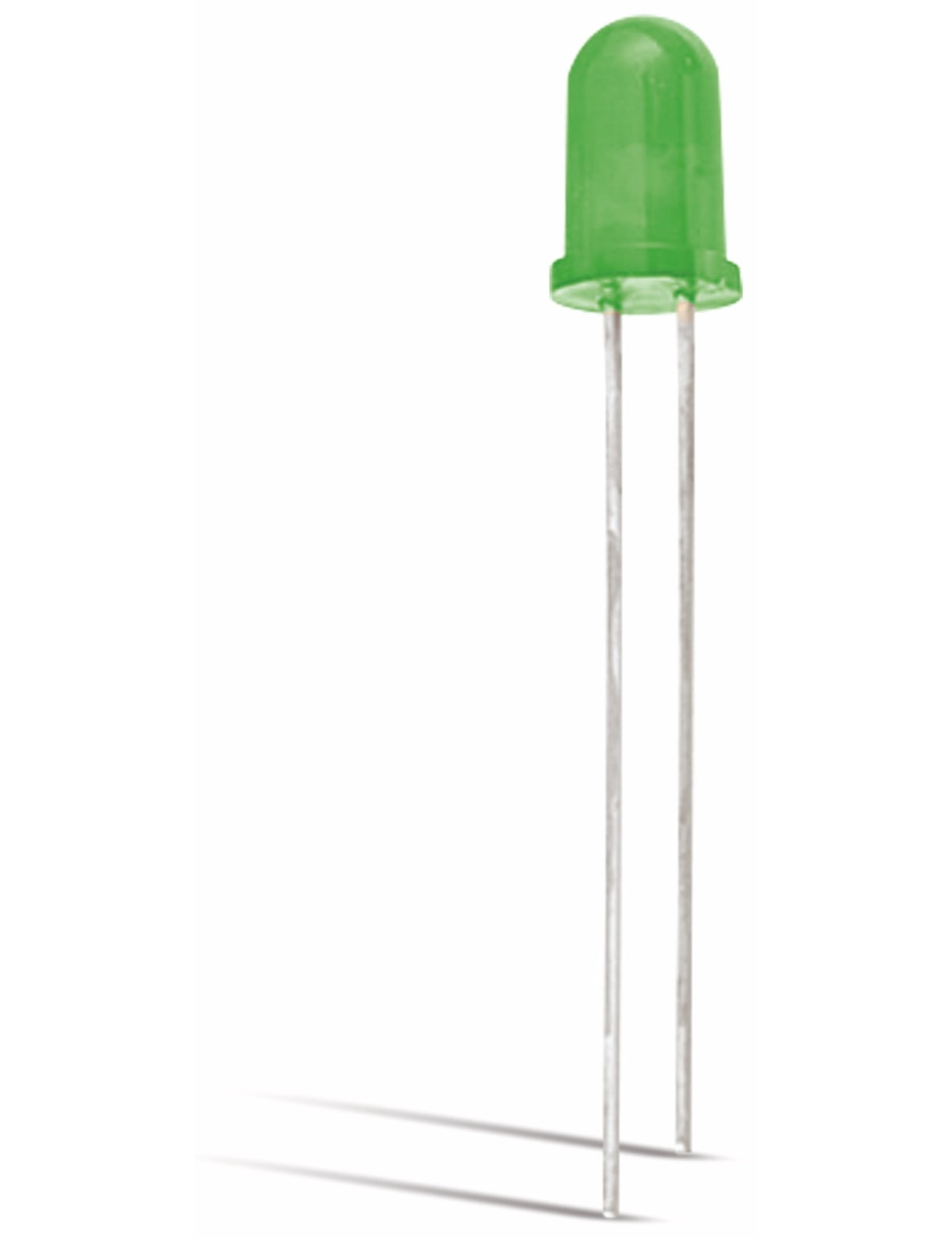 LITEON LED 5mm grün diffus, low current, 3,7 mcd LITEON LED 5mm grün diffus, low current, 3,7 mcd
