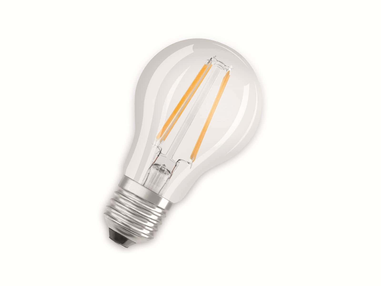 OSRAM LED-Lampe BASE CLASSIC A60, E27, EEK: E, 7 W, 806 lm, 2700 K, 3 Stück OSRAM LED-Lampe BASE CLASSIC A60, E27, EEK: E, 7 W, 806 lm, 2700 K, 3 Stück