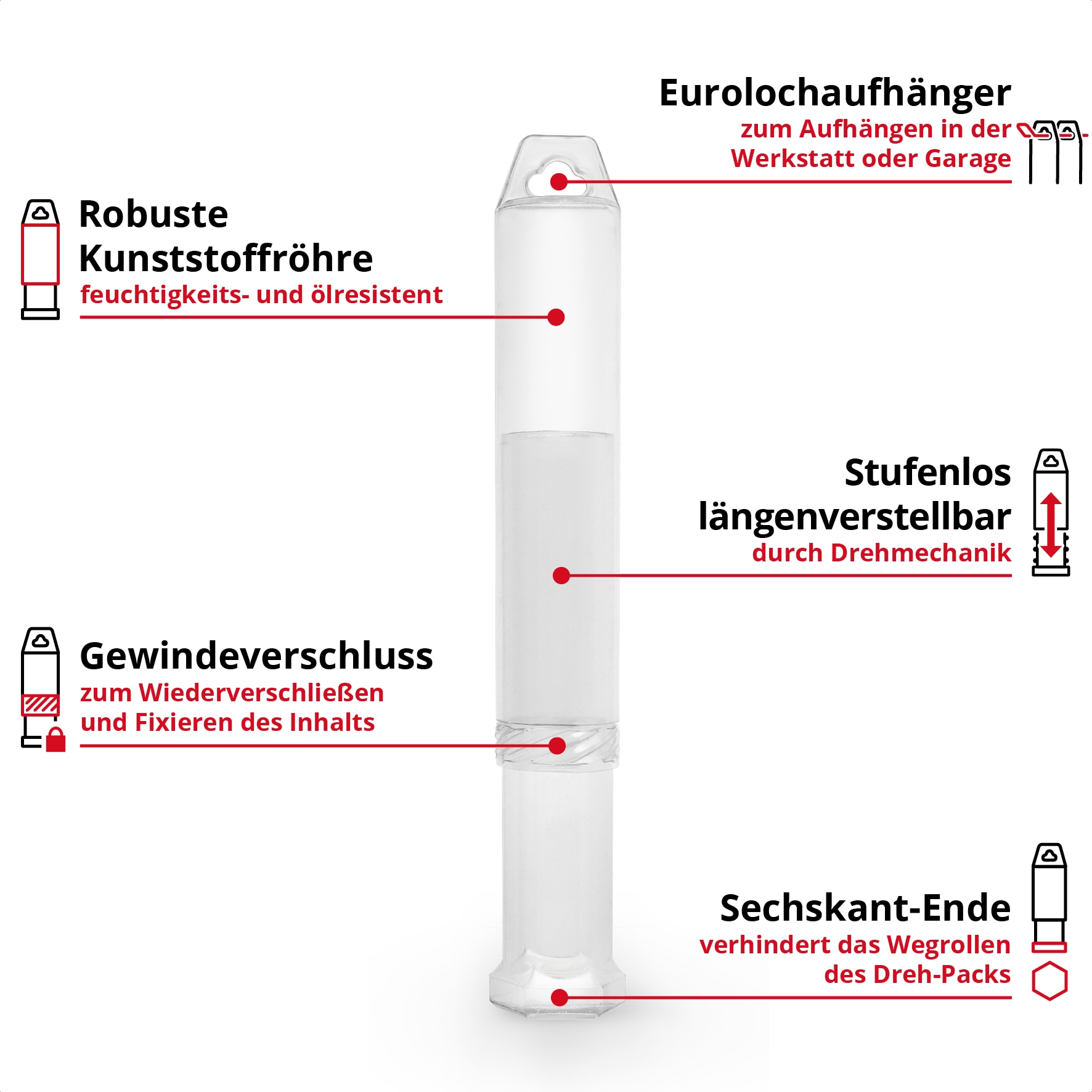 EINHELL SDS-Plus Meißel-Set 247200, 250 mm, 3-teilig EINHELL SDS-Plus Meißel-Set 247200, 250 mm, 3-teilig