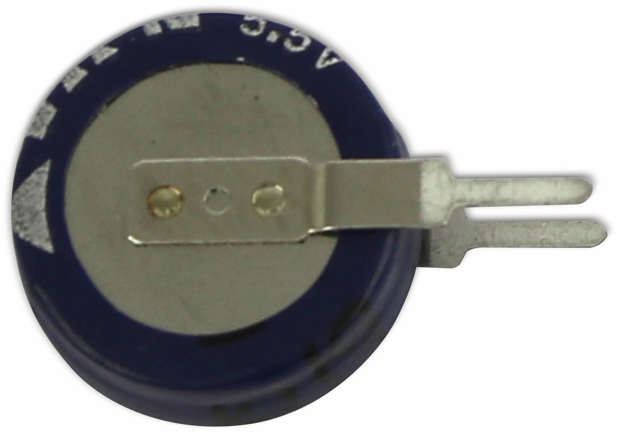 EATON Gold Cap-Elko 0,22F, 5,5V, radial, RM 5 mm, KR-5R5V224-R EATON Gold Cap-Elko, 0,22 F, 5,5 V, 11,5x12,7 mm