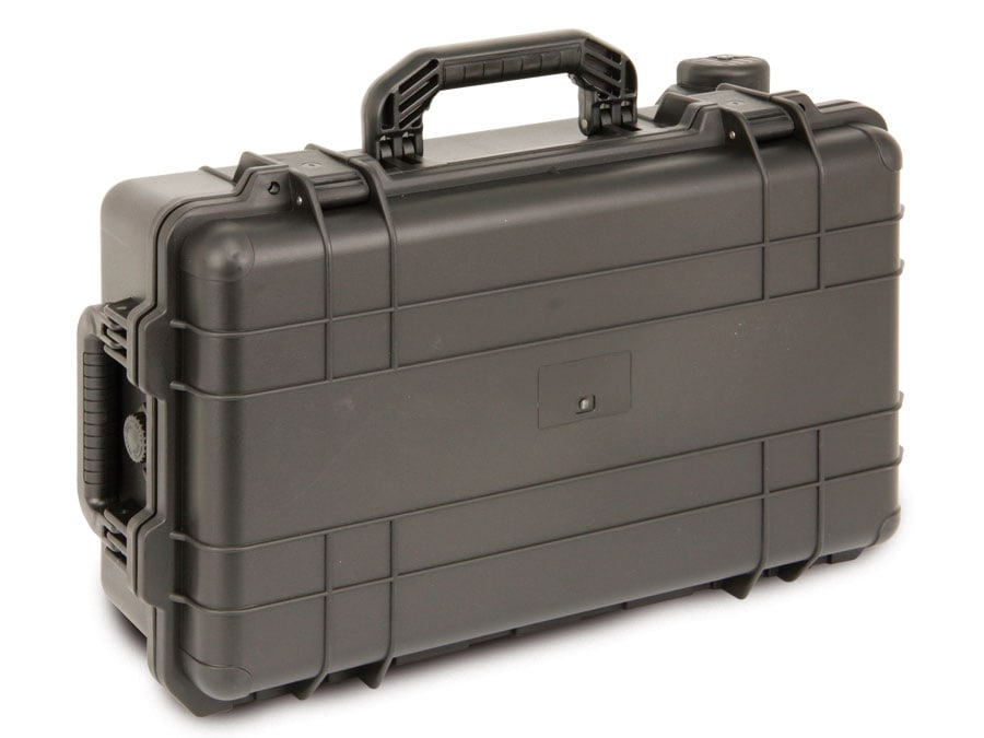 Kunststoff-Gerätetrolley, 560x355x234 mm, schwarz Kunststoff-Gerätetrolley, 560x355x234 mm, schwarz