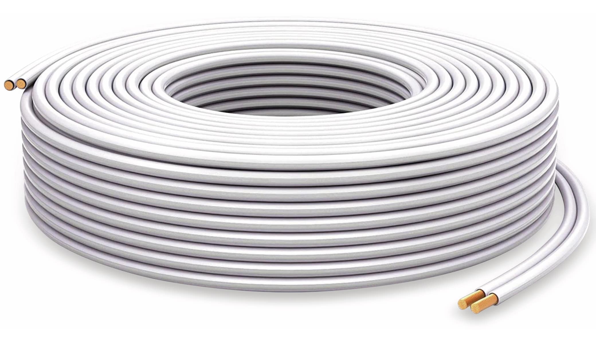 PURELINK Lautsprecherkabel, 2x2,5 mm², 50 m, weiß, OFC PURELINK Lautsprecherkabel, 2x2,5 mm², 50 m, weiß, OFC