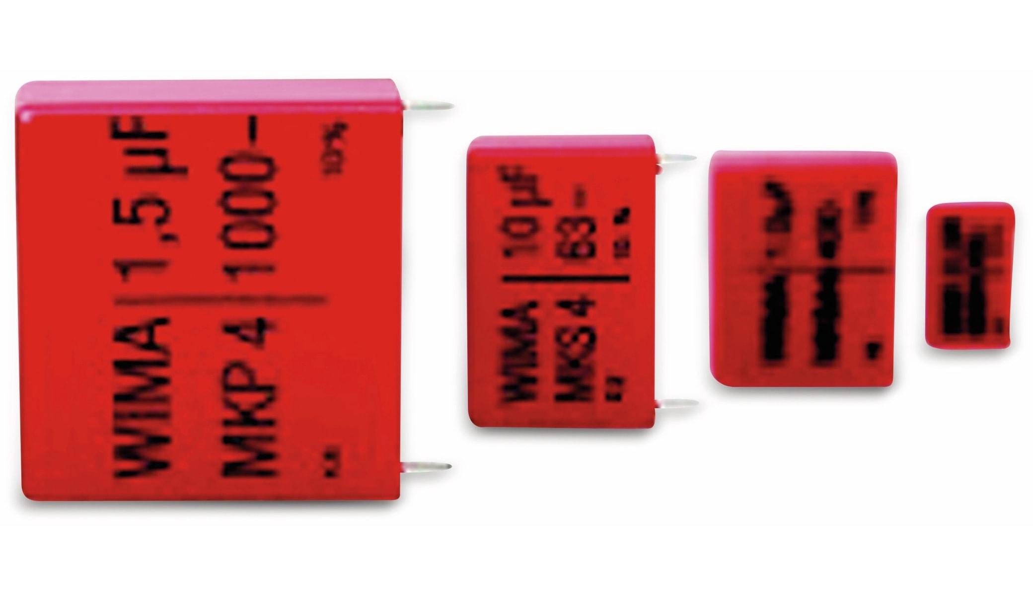 WIMA Folienkondensator, 0,47 UF, 1000 V-, radial, RM 27,5, MKS4O134706D00KSSD WIMA Folienkondensator, MKS4O134706D00KSSD, 0,47UF, 1000V